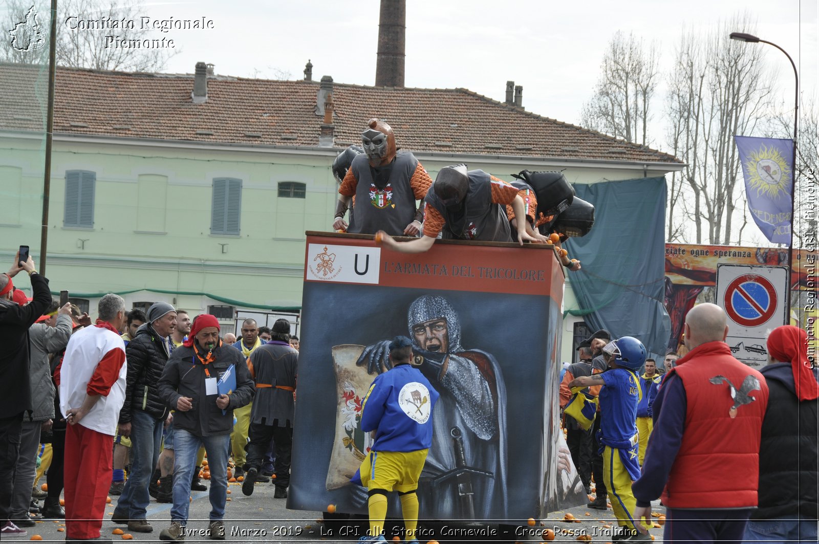 Ivrea 3 Marzo 2019 - La CRI allo Storico Carnevale - Croce Rossa Italiana - Comitato Regionale del Piemonte