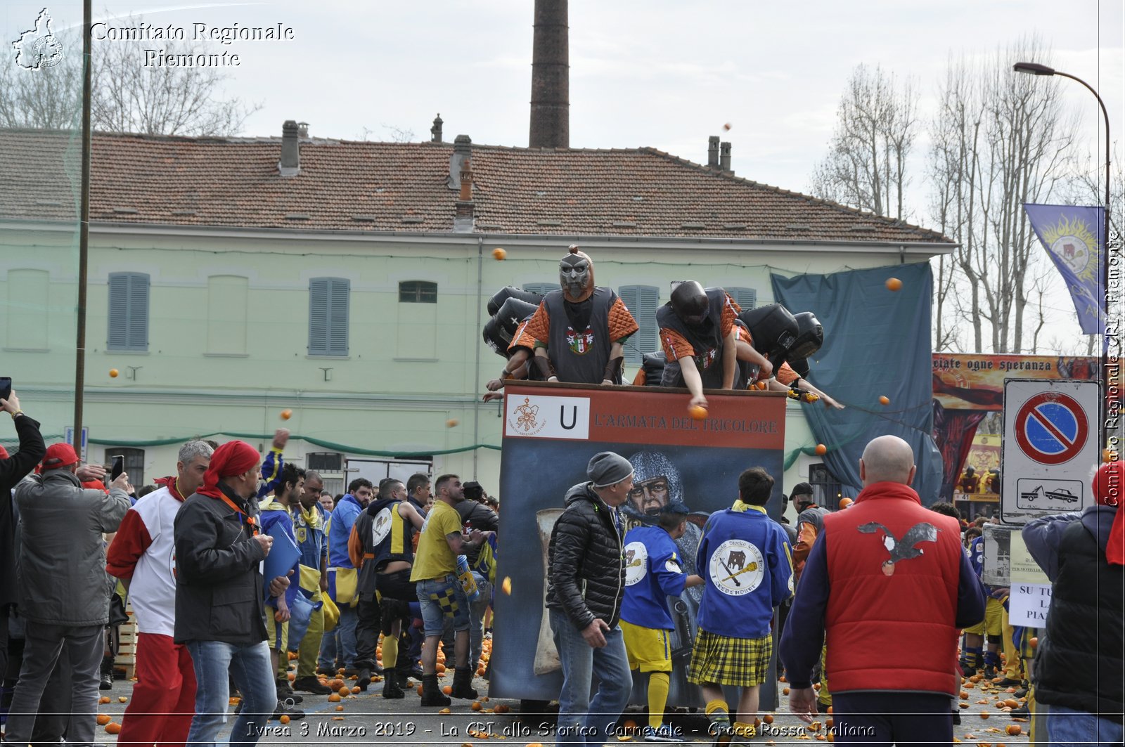 Ivrea 3 Marzo 2019 - La CRI allo Storico Carnevale - Croce Rossa Italiana - Comitato Regionale del Piemonte