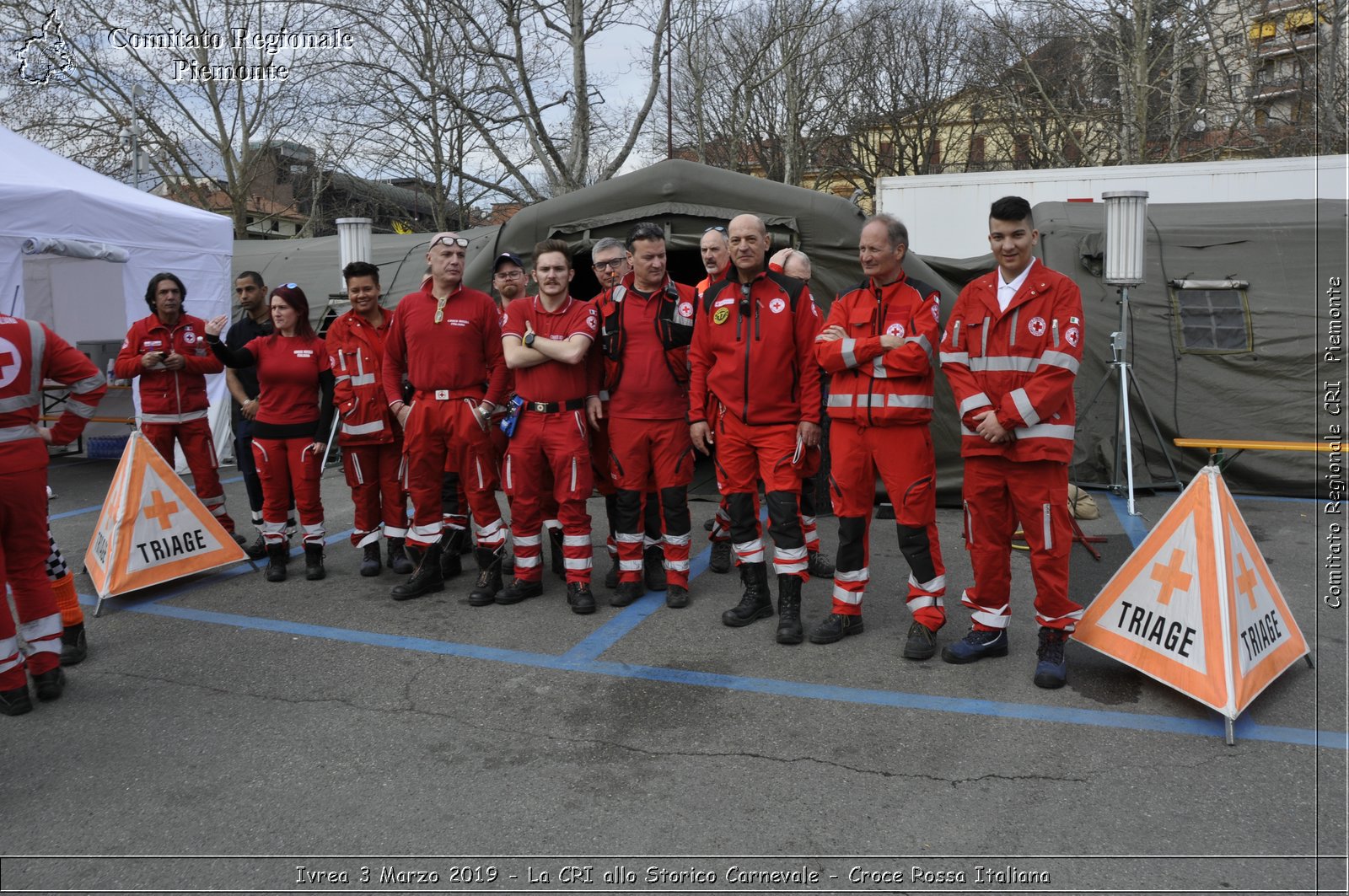 Ivrea 3 Marzo 2019 - La CRI allo Storico Carnevale - Croce Rossa Italiana - Comitato Regionale del Piemonte