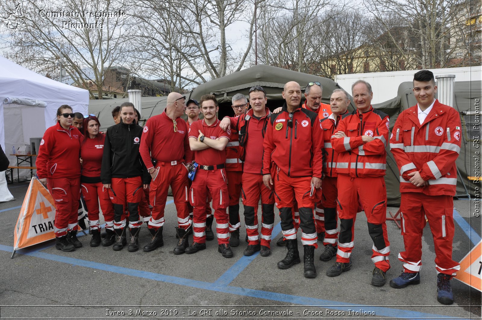 Ivrea 3 Marzo 2019 - La CRI allo Storico Carnevale - Croce Rossa Italiana - Comitato Regionale del Piemonte