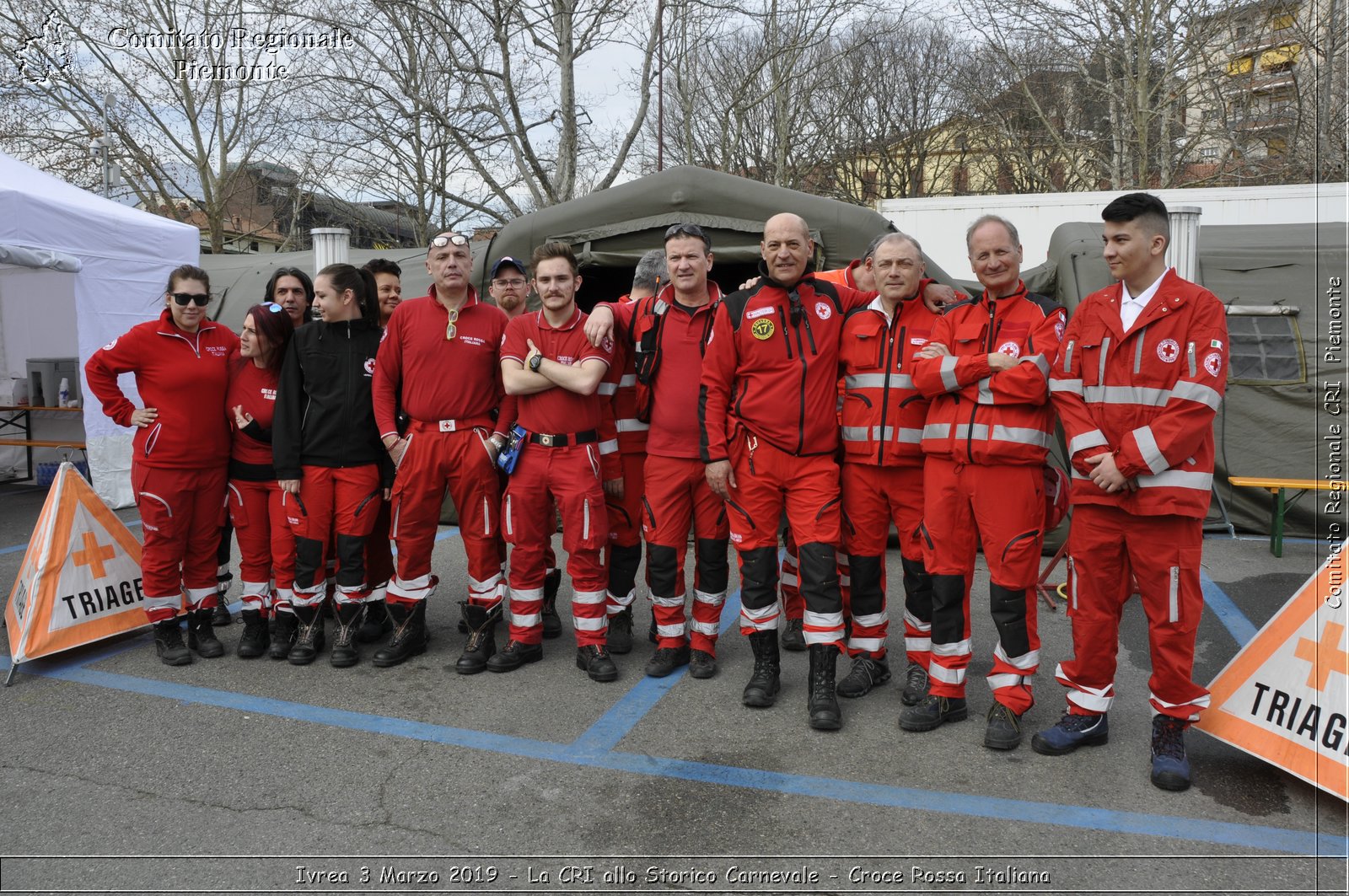 Ivrea 3 Marzo 2019 - La CRI allo Storico Carnevale - Croce Rossa Italiana - Comitato Regionale del Piemonte