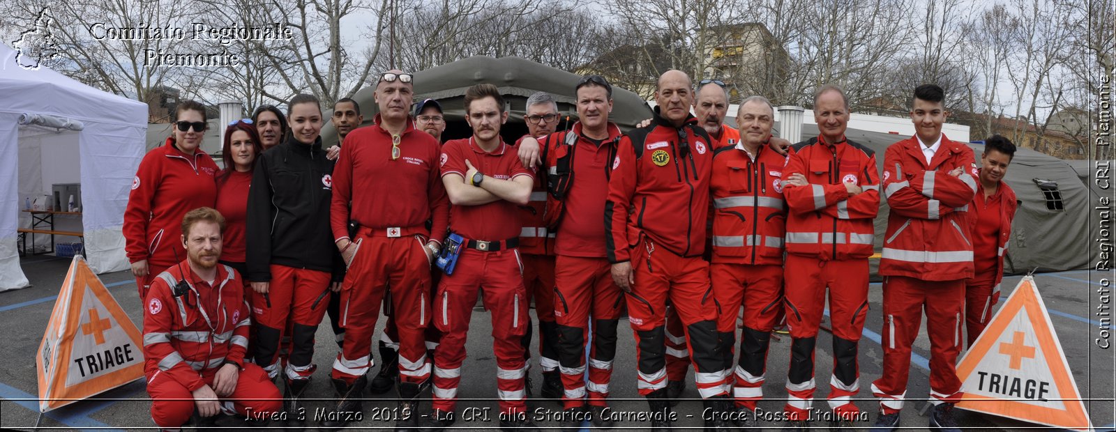 Ivrea 3 Marzo 2019 - La CRI allo Storico Carnevale - Croce Rossa Italiana - Comitato Regionale del Piemonte