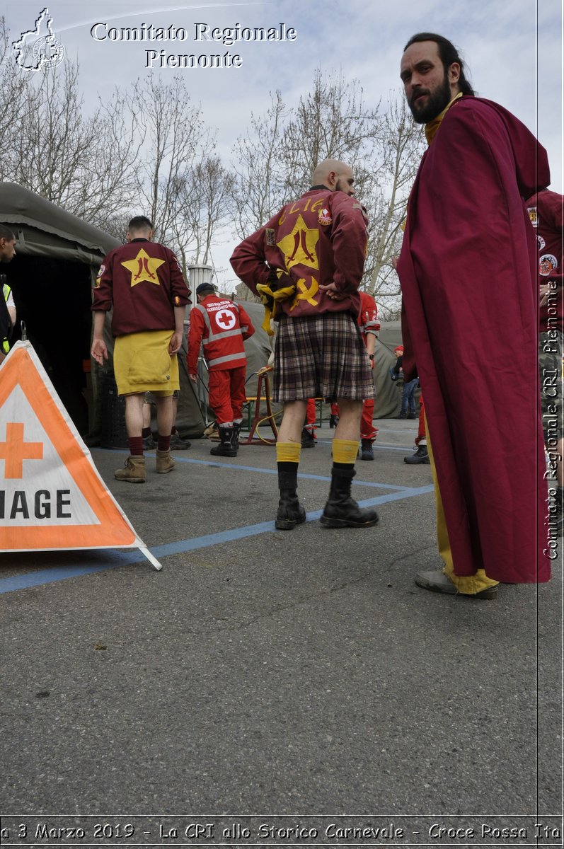 Ivrea 3 Marzo 2019 - La CRI allo Storico Carnevale - Croce Rossa Italiana - Comitato Regionale del Piemonte