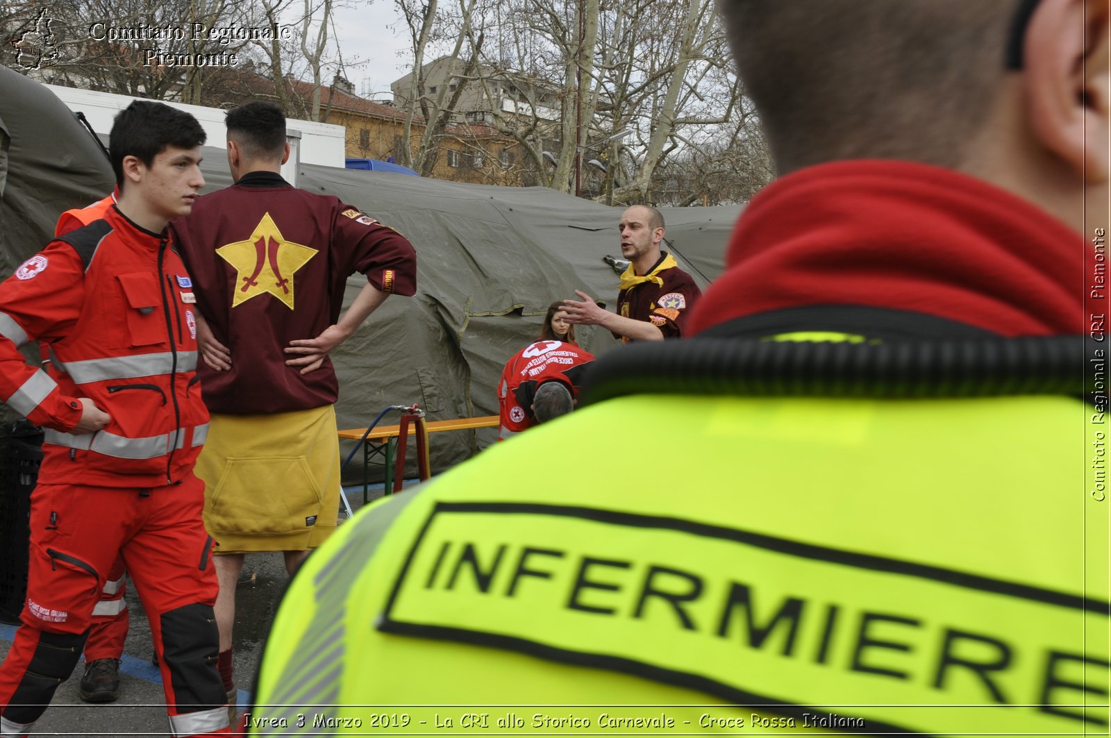 Ivrea 3 Marzo 2019 - La CRI allo Storico Carnevale - Croce Rossa Italiana - Comitato Regionale del Piemonte