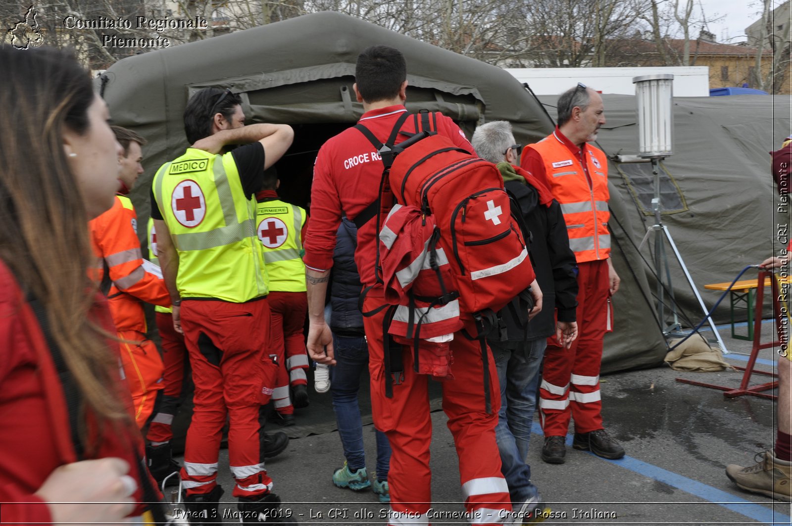 Ivrea 3 Marzo 2019 - La CRI allo Storico Carnevale - Croce Rossa Italiana - Comitato Regionale del Piemonte