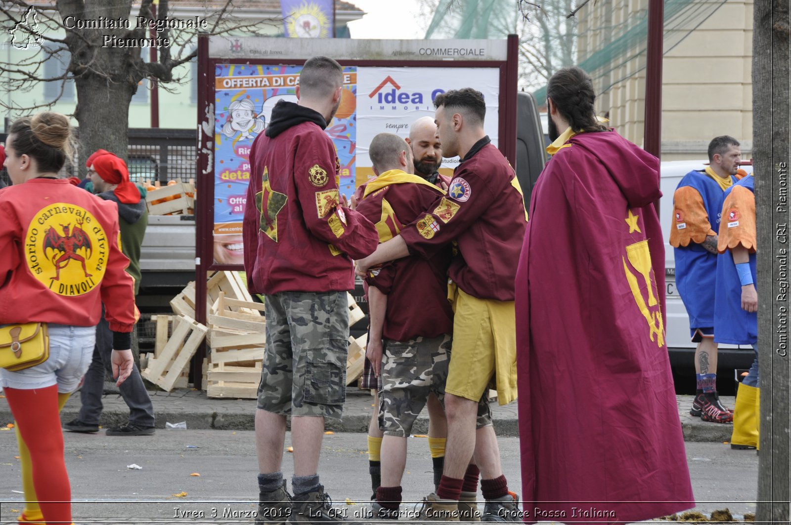 Ivrea 3 Marzo 2019 - La CRI allo Storico Carnevale - Croce Rossa Italiana - Comitato Regionale del Piemonte