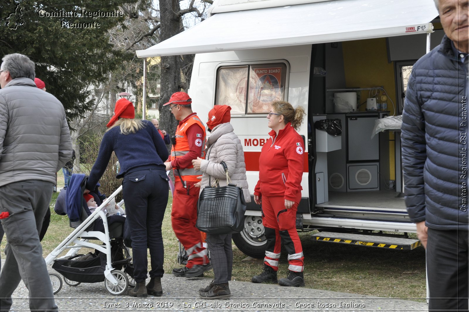 Ivrea 3 Marzo 2019 - La CRI allo Storico Carnevale - Croce Rossa Italiana - Comitato Regionale del Piemonte