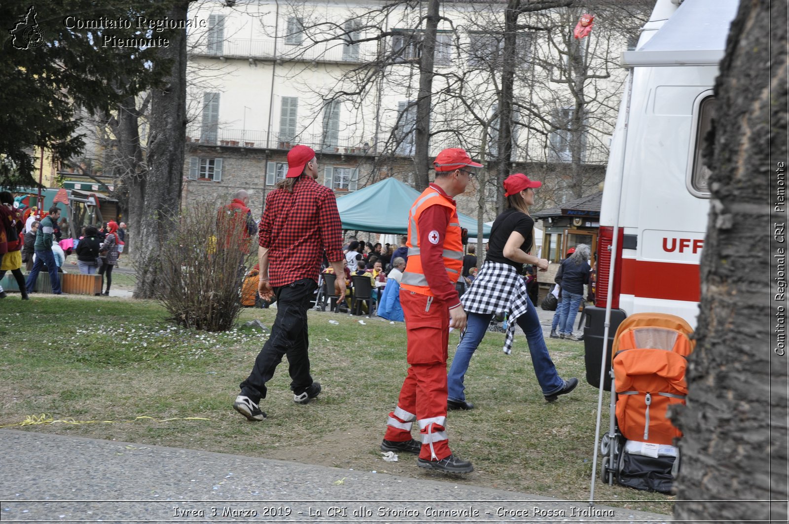 Ivrea 3 Marzo 2019 - La CRI allo Storico Carnevale - Croce Rossa Italiana - Comitato Regionale del Piemonte