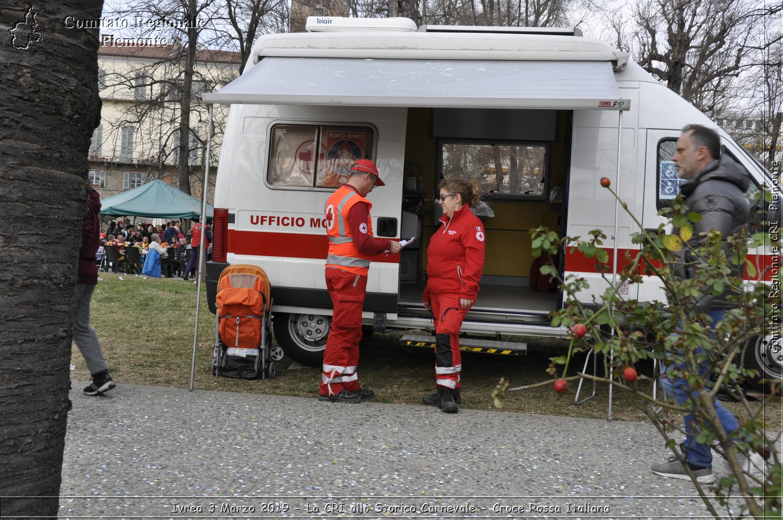 Ivrea 3 Marzo 2019 - La CRI allo Storico Carnevale - Croce Rossa Italiana - Comitato Regionale del Piemonte