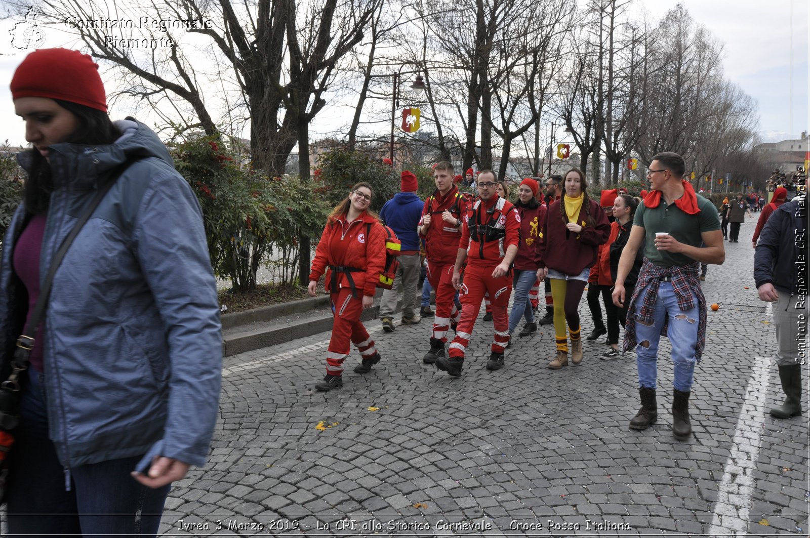 Ivrea 3 Marzo 2019 - La CRI allo Storico Carnevale - Croce Rossa Italiana - Comitato Regionale del Piemonte