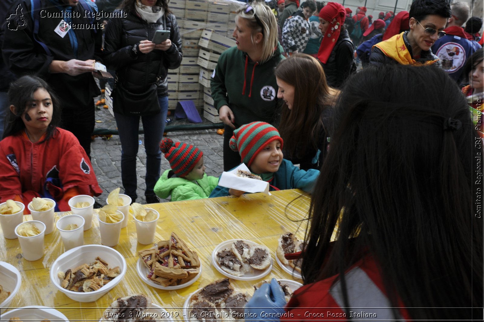 Ivrea 3 Marzo 2019 - La CRI allo Storico Carnevale - Croce Rossa Italiana - Comitato Regionale del Piemonte