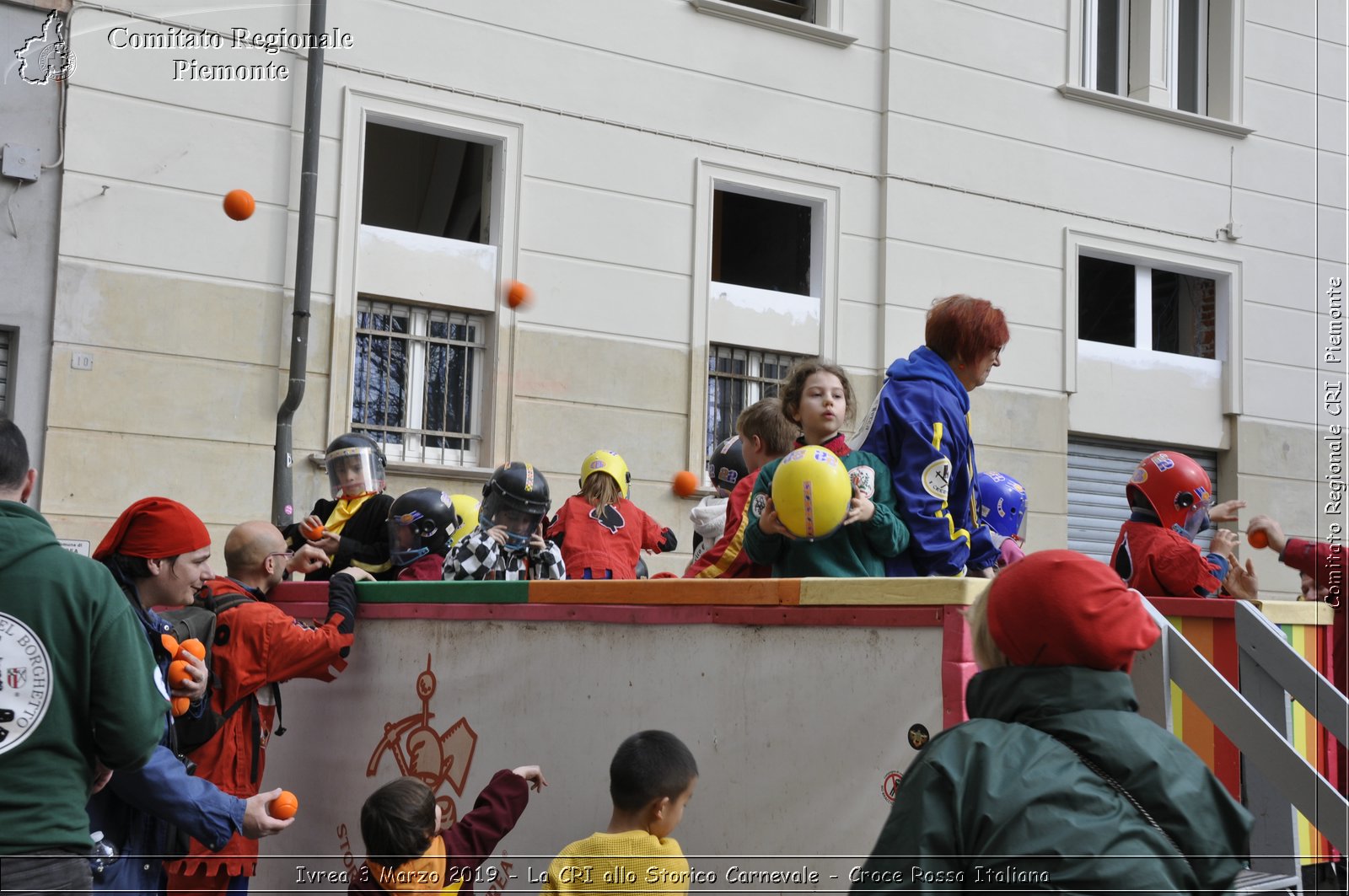 Ivrea 3 Marzo 2019 - La CRI allo Storico Carnevale - Croce Rossa Italiana - Comitato Regionale del Piemonte