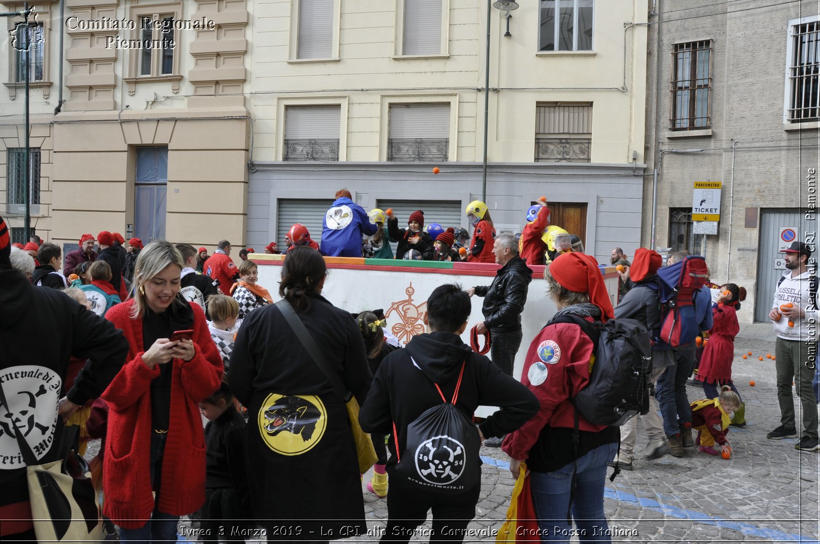 Ivrea 3 Marzo 2019 - La CRI allo Storico Carnevale - Croce Rossa Italiana - Comitato Regionale del Piemonte