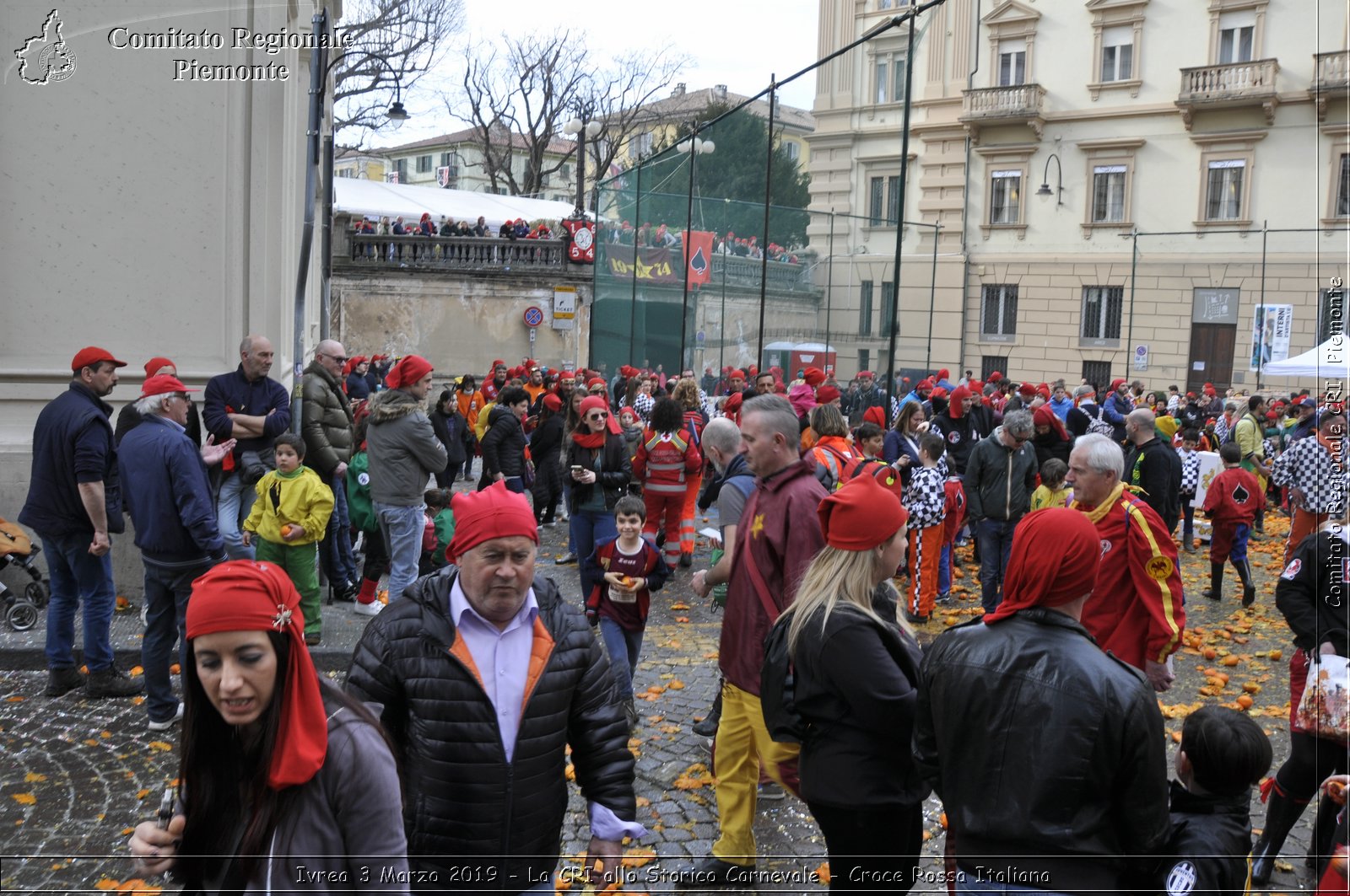 Ivrea 3 Marzo 2019 - La CRI allo Storico Carnevale - Croce Rossa Italiana - Comitato Regionale del Piemonte