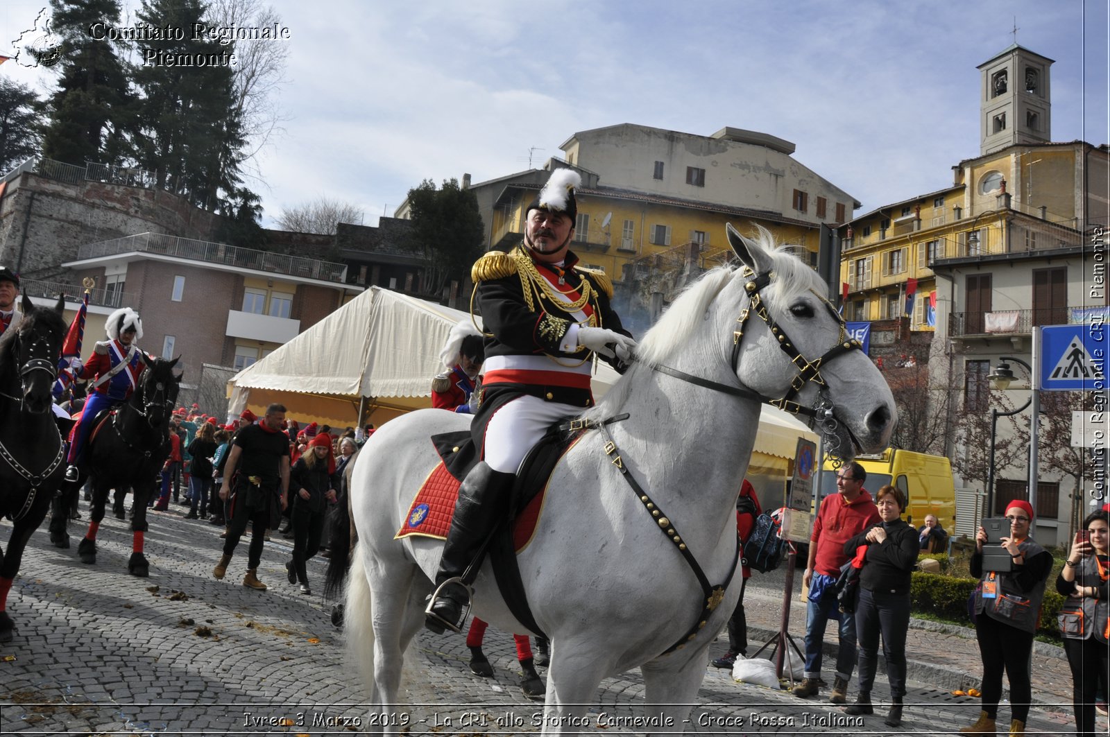 Ivrea 3 Marzo 2019 - La CRI allo Storico Carnevale - Croce Rossa Italiana - Comitato Regionale del Piemonte