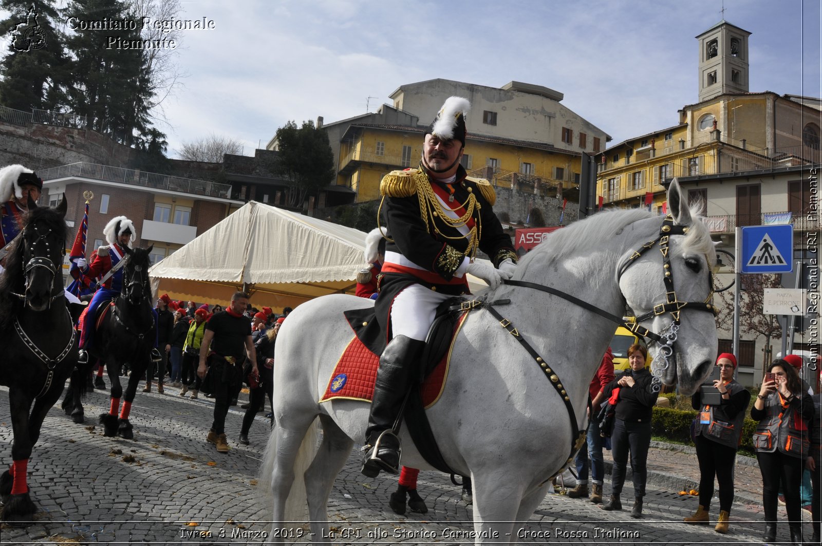 Ivrea 3 Marzo 2019 - La CRI allo Storico Carnevale - Croce Rossa Italiana - Comitato Regionale del Piemonte