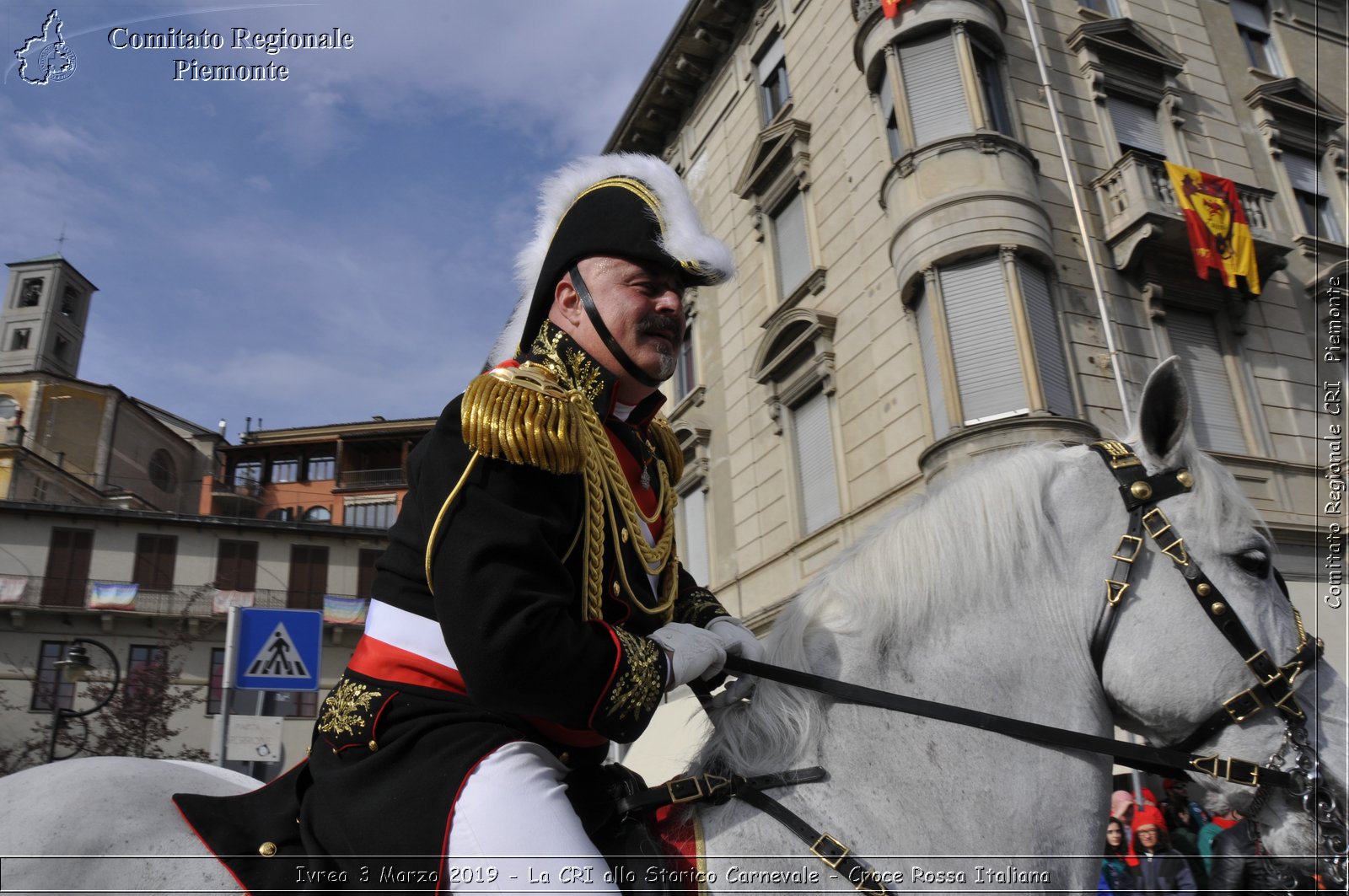 Ivrea 3 Marzo 2019 - La CRI allo Storico Carnevale - Croce Rossa Italiana - Comitato Regionale del Piemonte