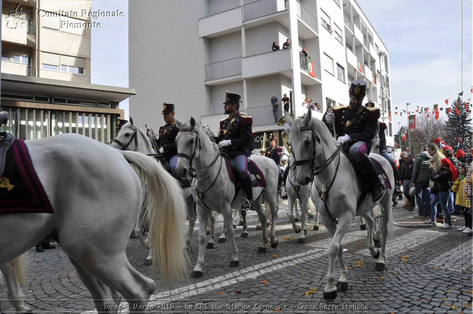 Ivrea 3 Marzo 2019 - La CRI allo Storico Carnevale - Croce Rossa Italiana - Comitato Regionale del Piemonte