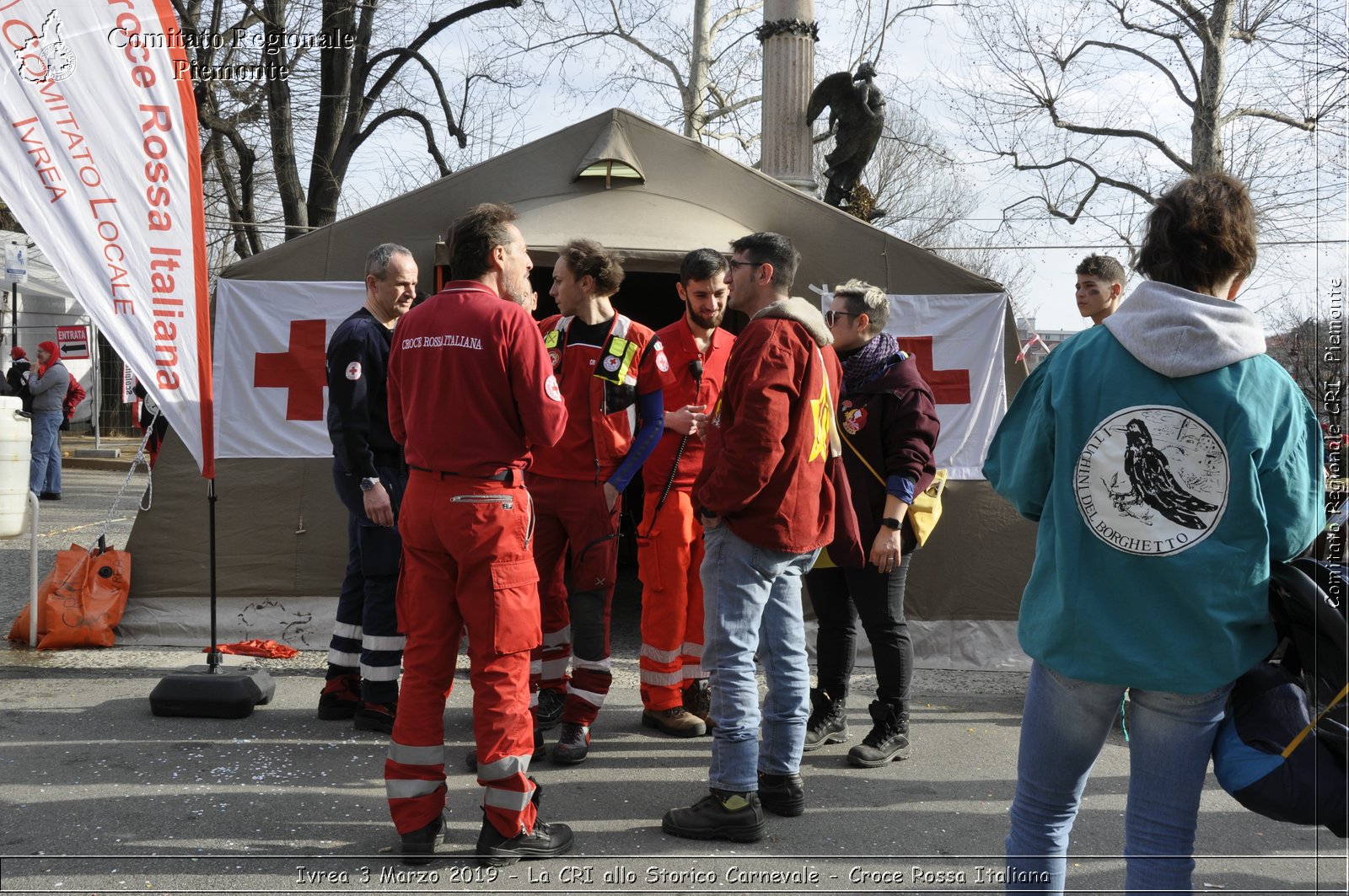 Ivrea 3 Marzo 2019 - La CRI allo Storico Carnevale - Croce Rossa Italiana - Comitato Regionale del Piemonte