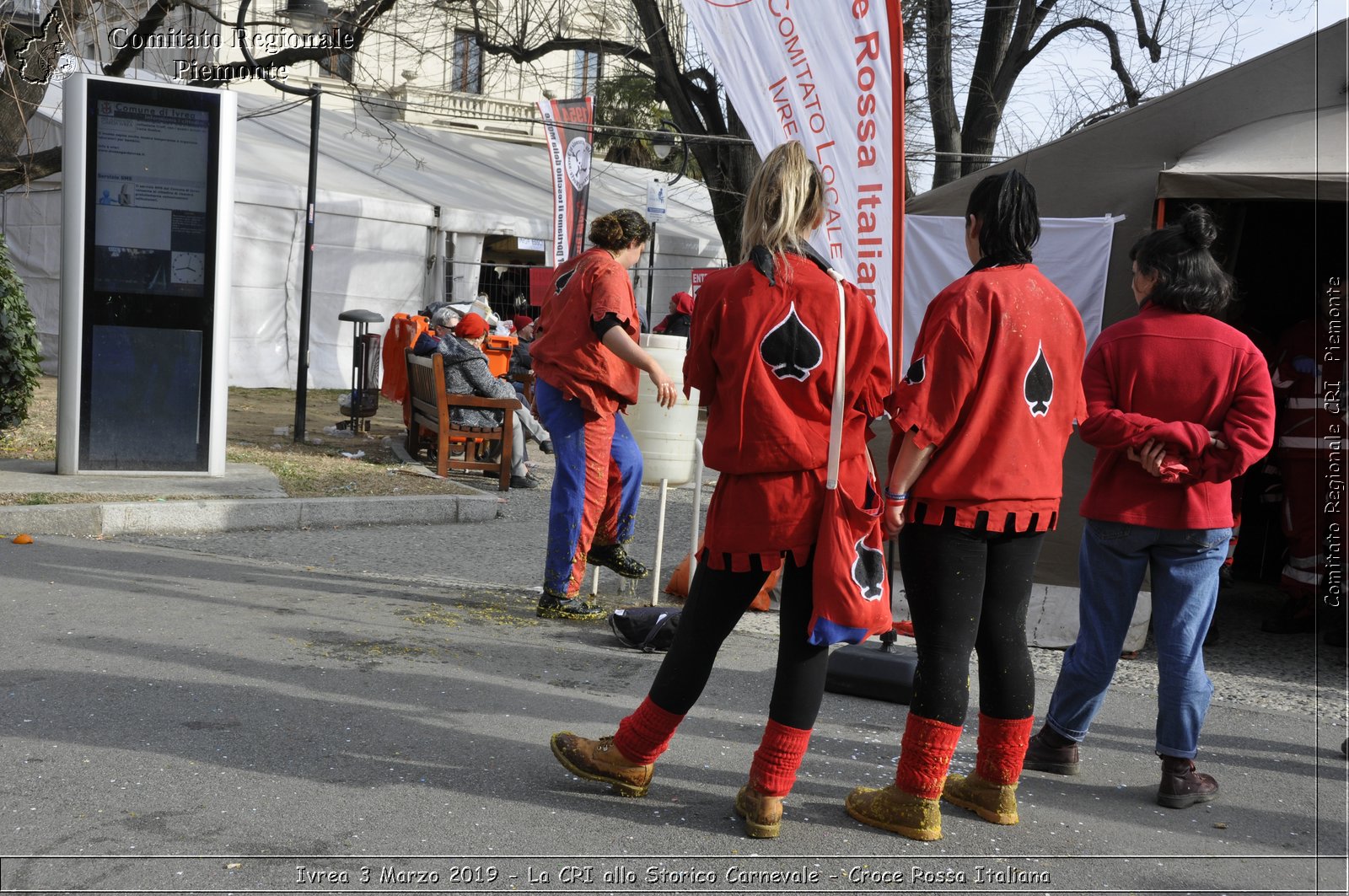 Ivrea 3 Marzo 2019 - La CRI allo Storico Carnevale - Croce Rossa Italiana - Comitato Regionale del Piemonte