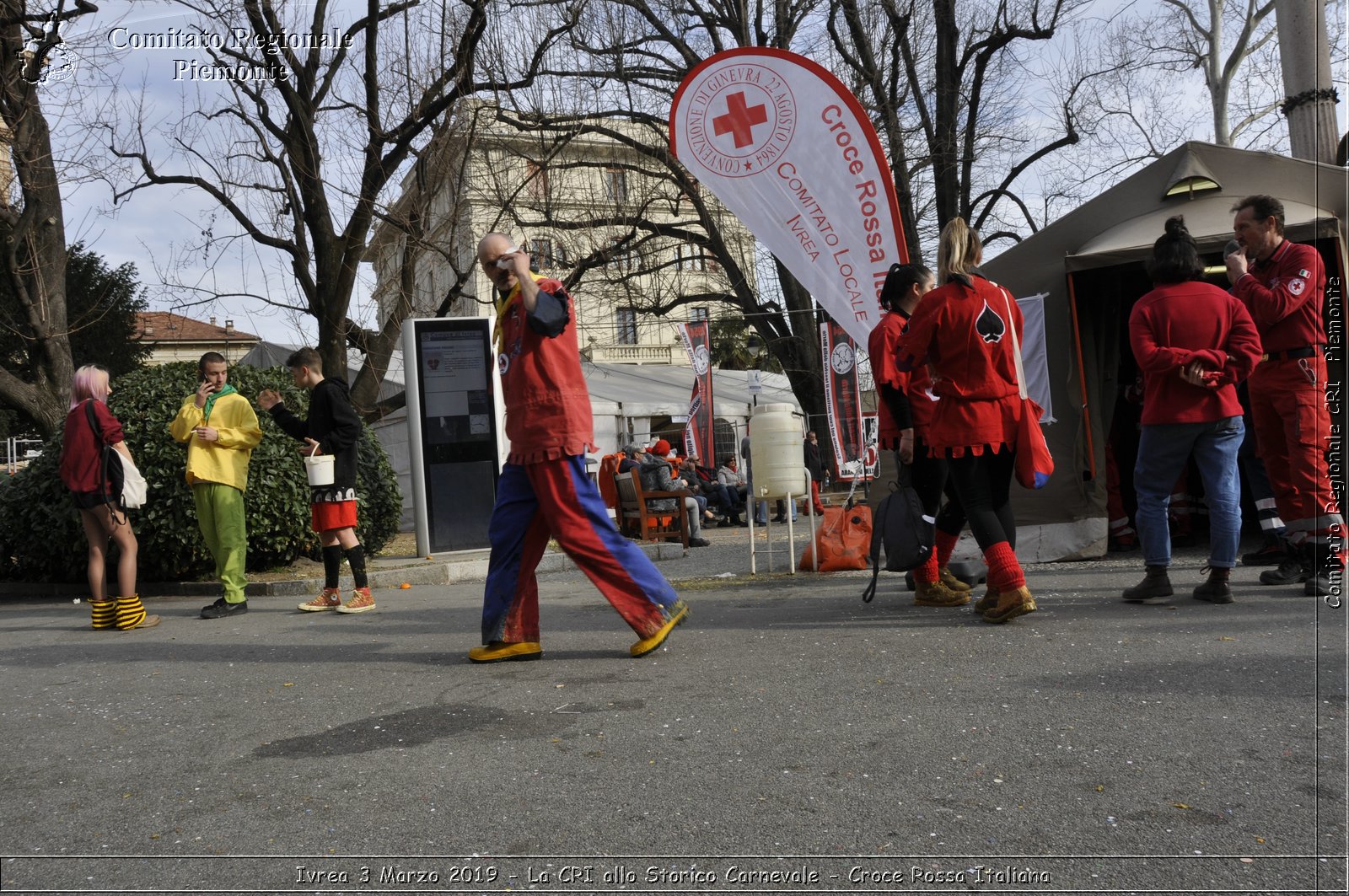 Ivrea 3 Marzo 2019 - La CRI allo Storico Carnevale - Croce Rossa Italiana - Comitato Regionale del Piemonte