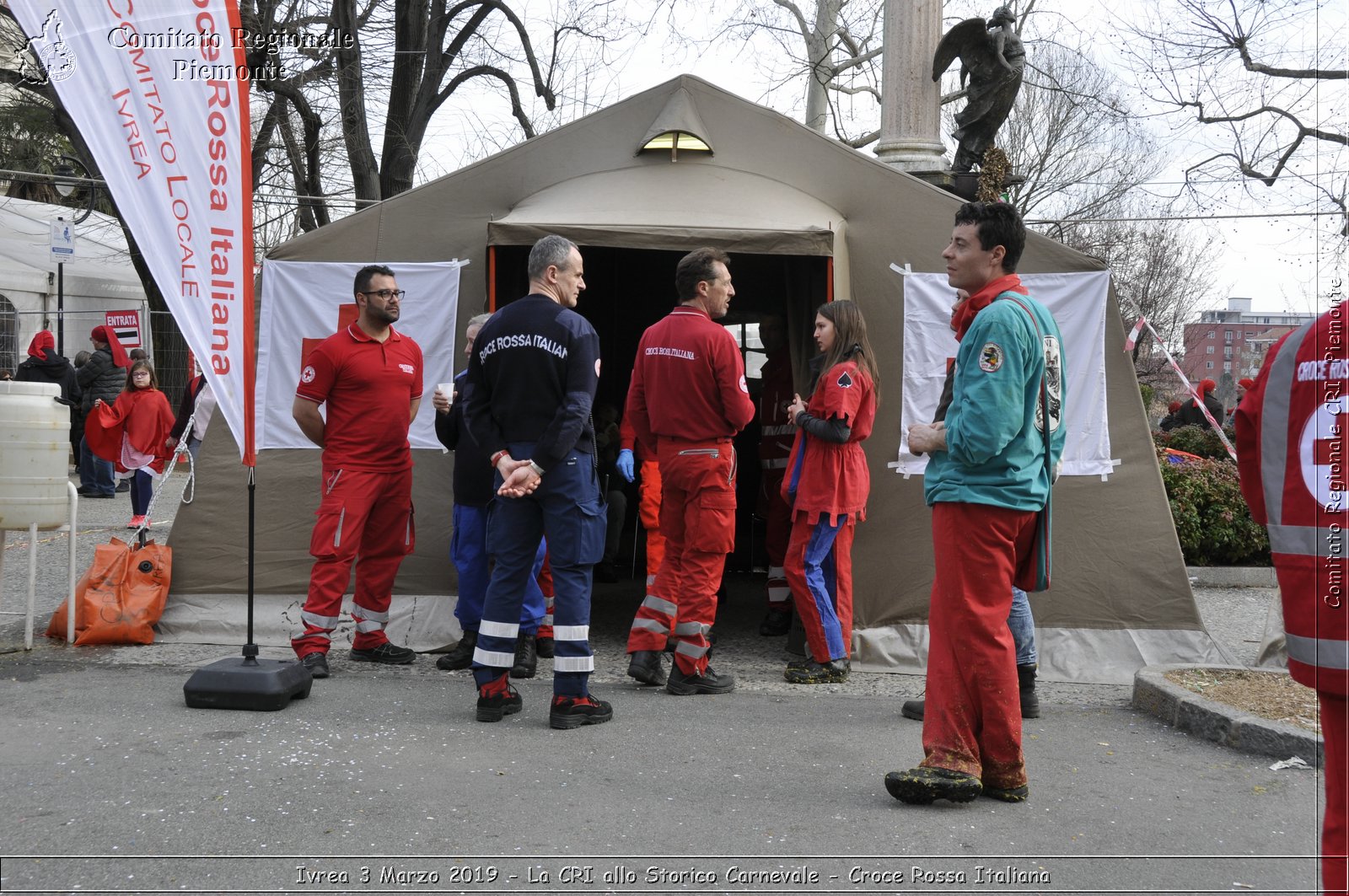 Ivrea 3 Marzo 2019 - La CRI allo Storico Carnevale - Croce Rossa Italiana - Comitato Regionale del Piemonte