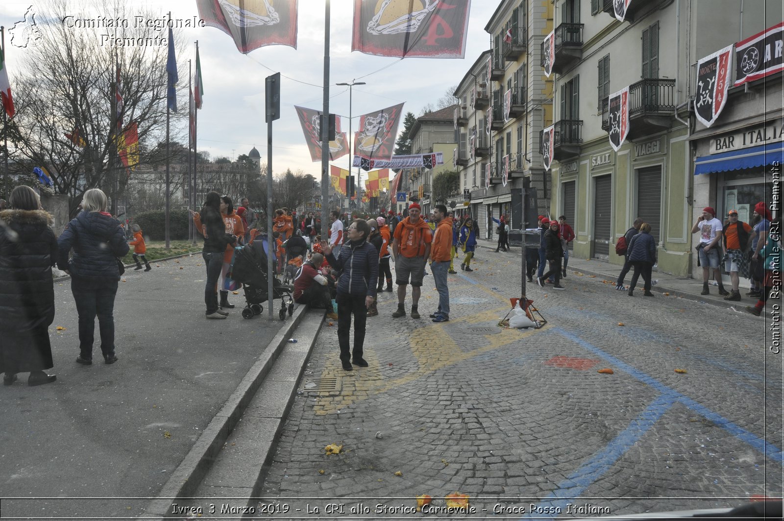 Ivrea 3 Marzo 2019 - La CRI allo Storico Carnevale - Croce Rossa Italiana - Comitato Regionale del Piemonte