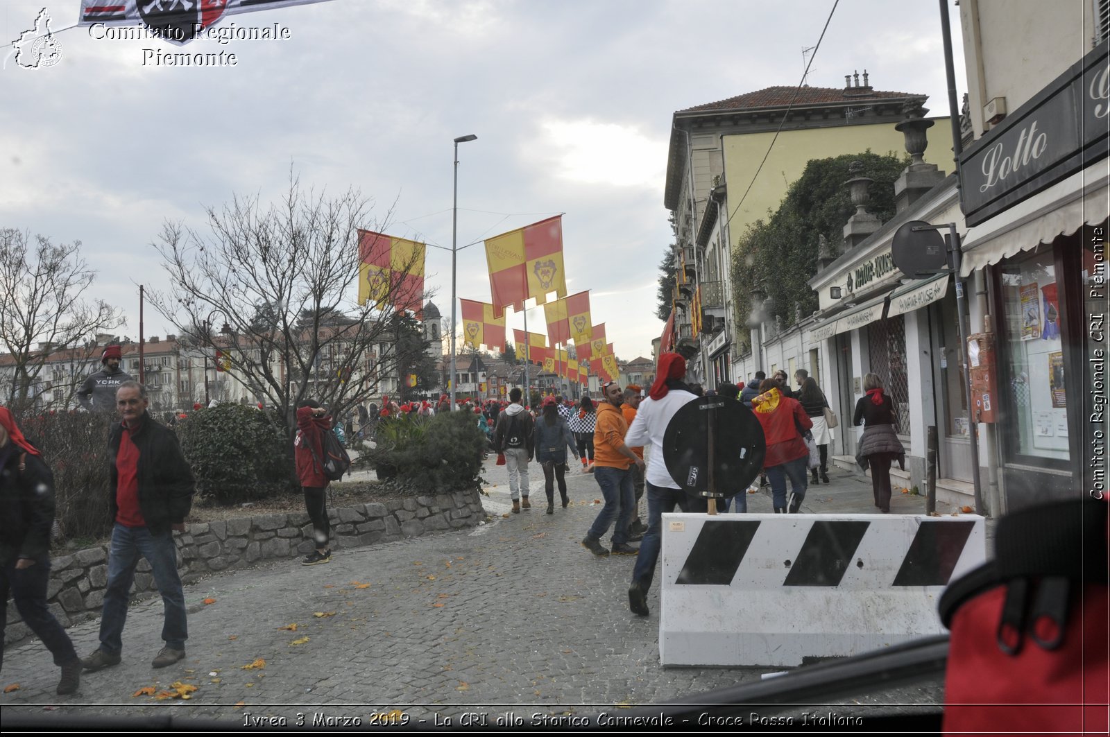 Ivrea 3 Marzo 2019 - La CRI allo Storico Carnevale - Croce Rossa Italiana - Comitato Regionale del Piemonte