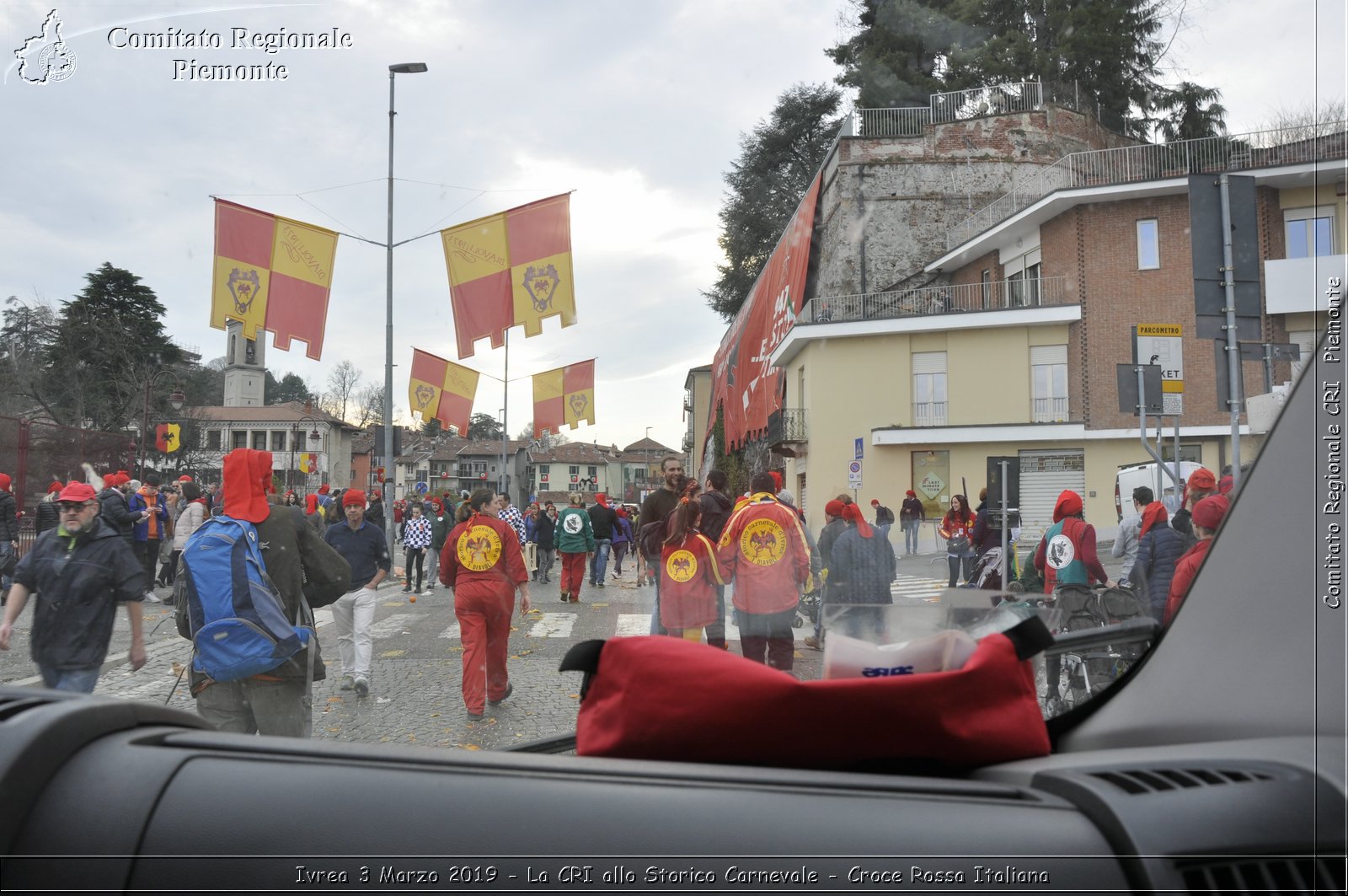 Ivrea 3 Marzo 2019 - La CRI allo Storico Carnevale - Croce Rossa Italiana - Comitato Regionale del Piemonte