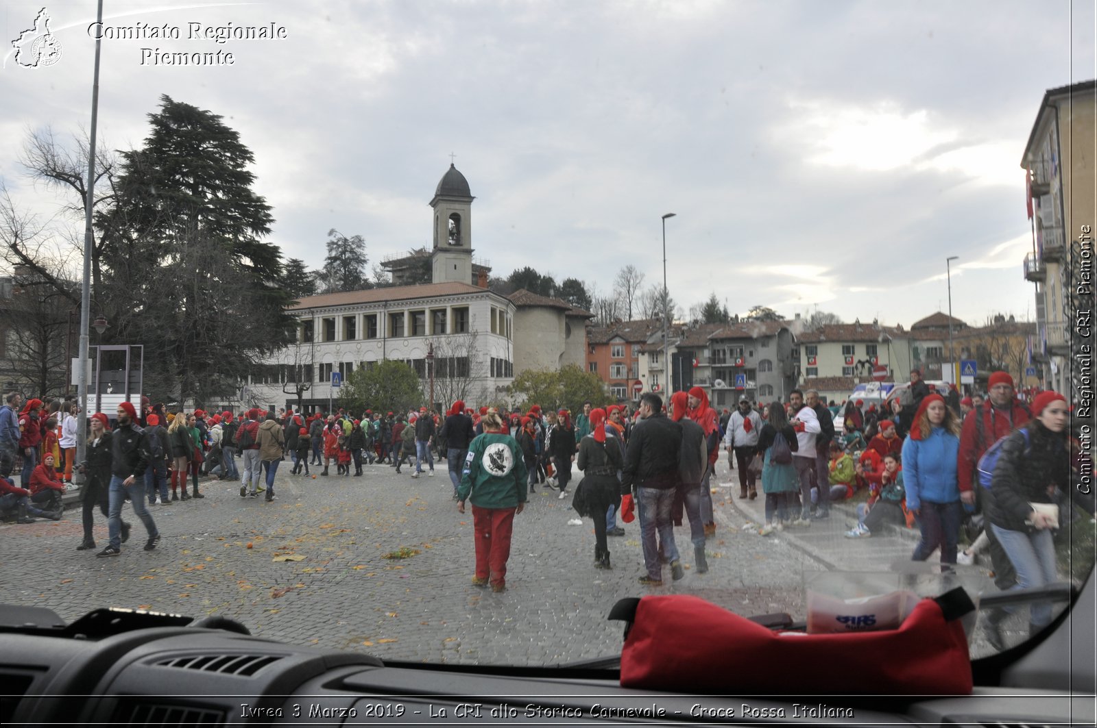 Ivrea 3 Marzo 2019 - La CRI allo Storico Carnevale - Croce Rossa Italiana - Comitato Regionale del Piemonte