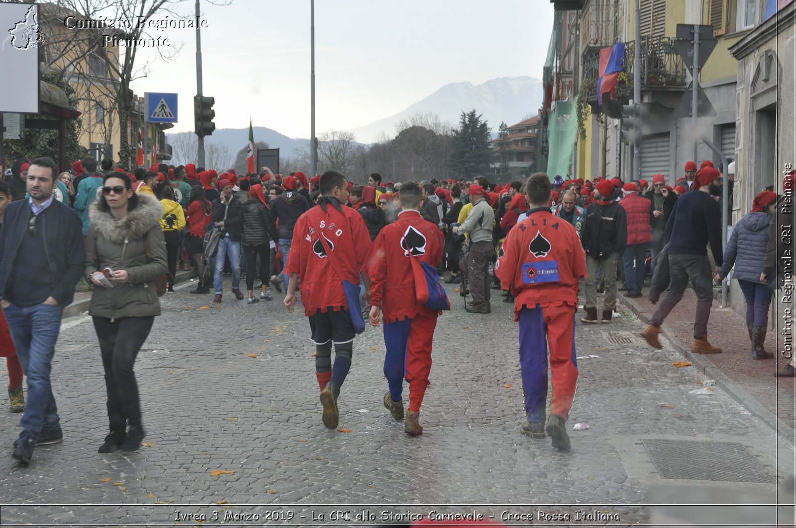 Ivrea 3 Marzo 2019 - La CRI allo Storico Carnevale - Croce Rossa Italiana - Comitato Regionale del Piemonte