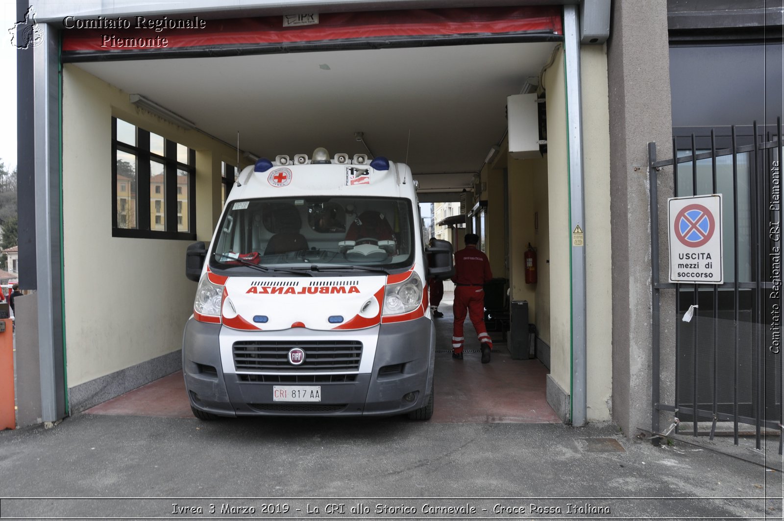 Ivrea 3 Marzo 2019 - La CRI allo Storico Carnevale - Croce Rossa Italiana - Comitato Regionale del Piemonte