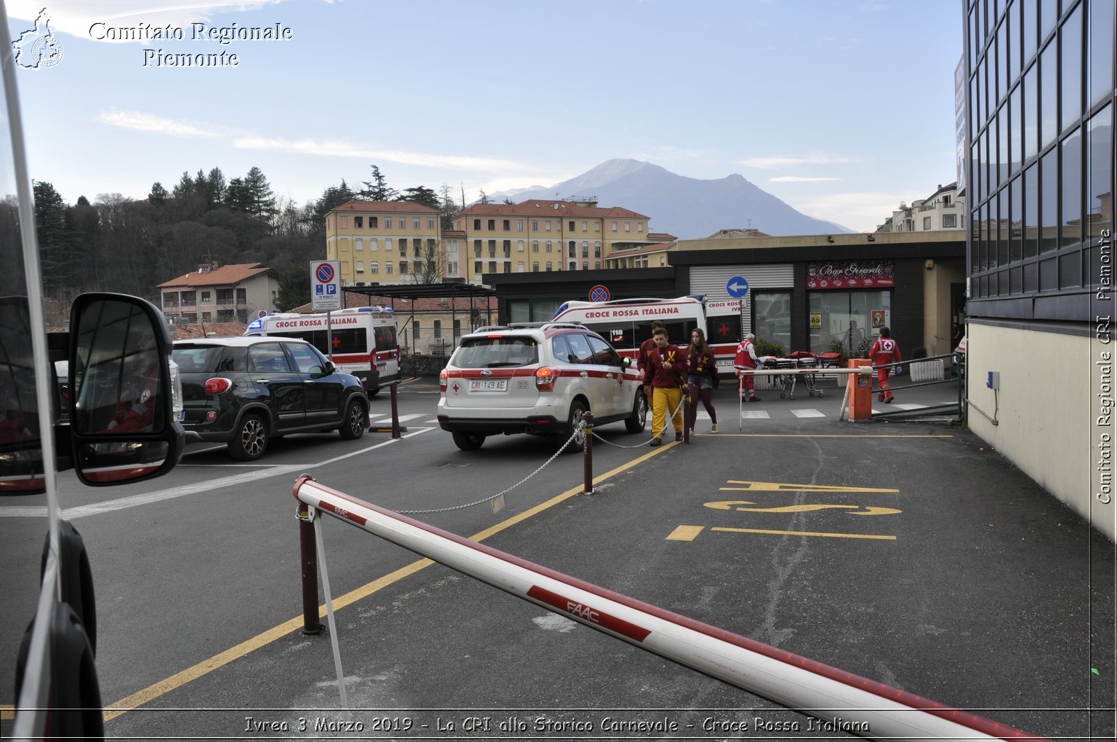 Ivrea 3 Marzo 2019 - La CRI allo Storico Carnevale - Croce Rossa Italiana - Comitato Regionale del Piemonte