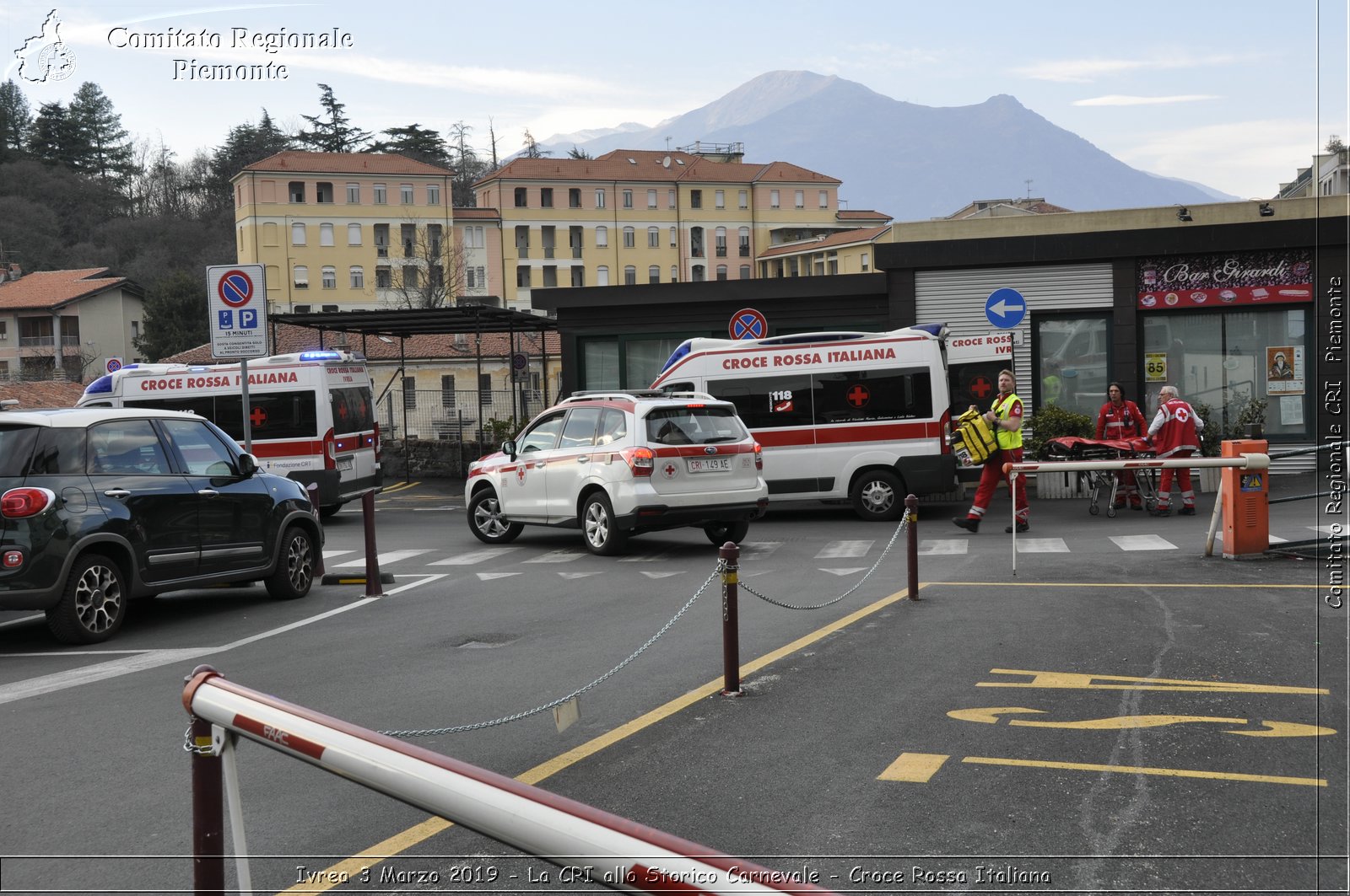 Ivrea 3 Marzo 2019 - La CRI allo Storico Carnevale - Croce Rossa Italiana - Comitato Regionale del Piemonte