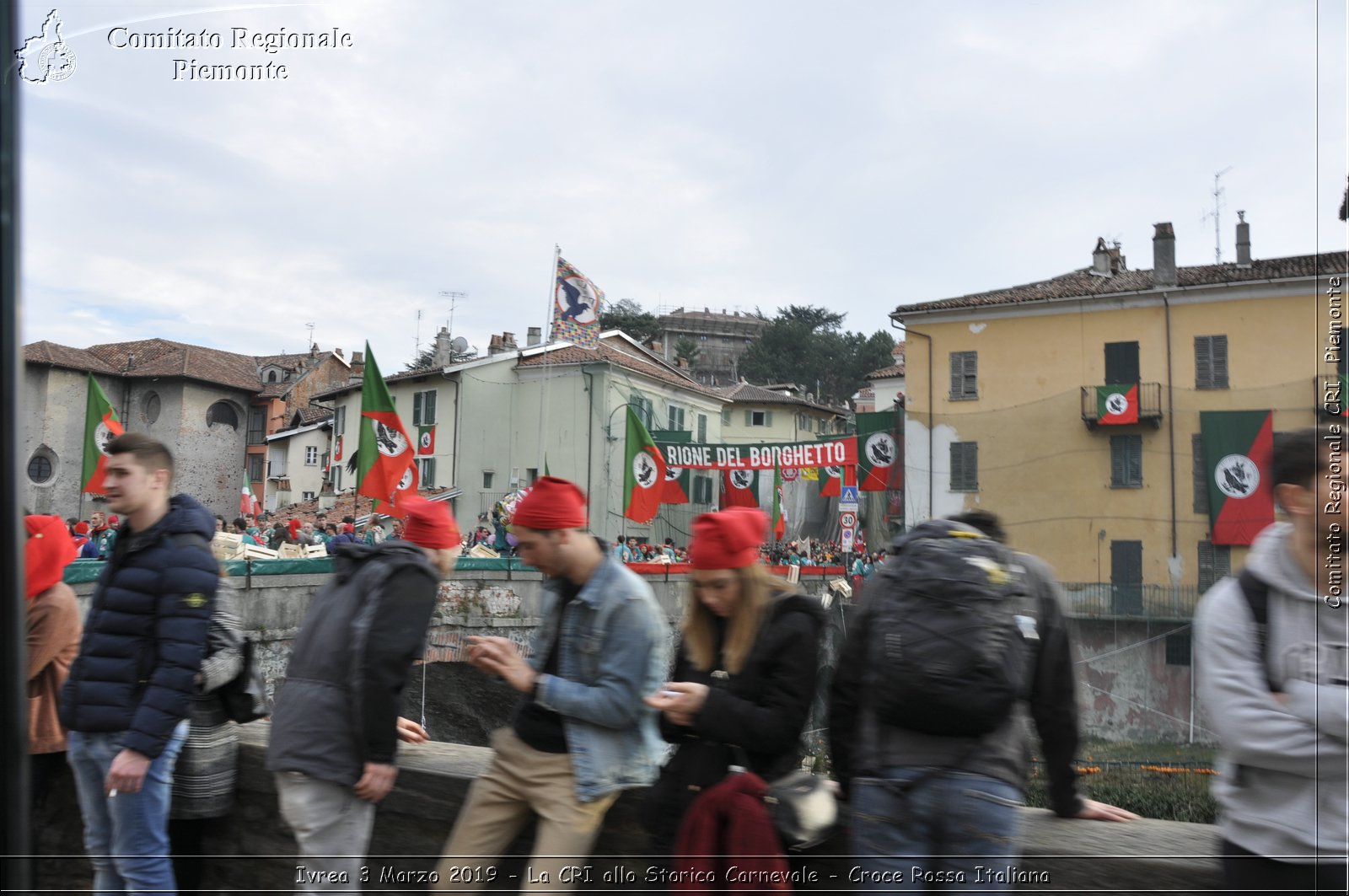 Ivrea 3 Marzo 2019 - La CRI allo Storico Carnevale - Croce Rossa Italiana - Comitato Regionale del Piemonte