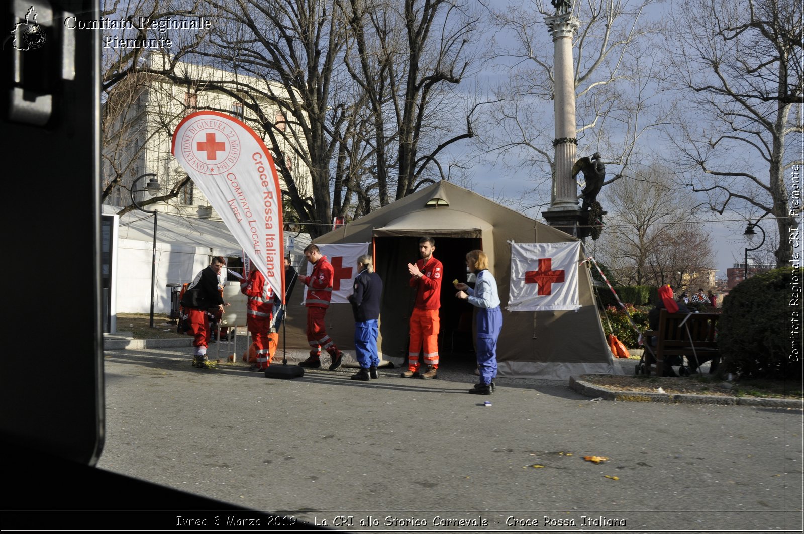 Ivrea 3 Marzo 2019 - La CRI allo Storico Carnevale - Croce Rossa Italiana - Comitato Regionale del Piemonte