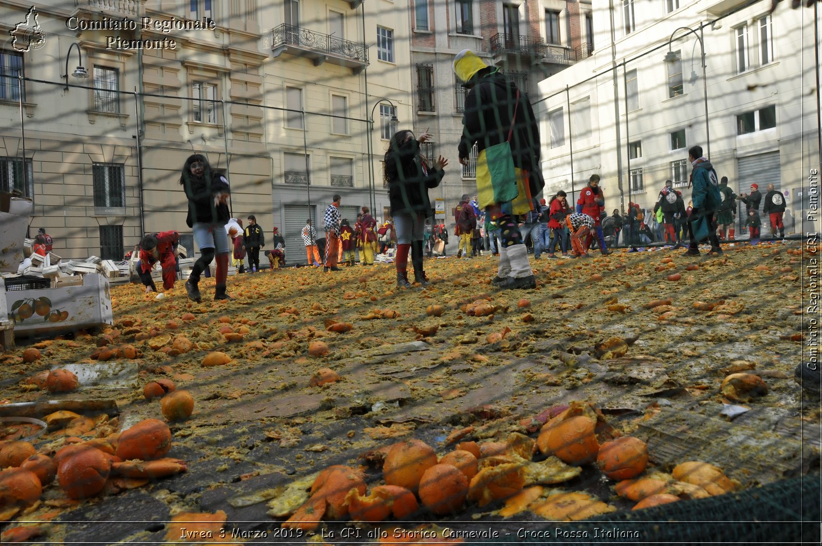 Ivrea 3 Marzo 2019 - La CRI allo Storico Carnevale - Croce Rossa Italiana - Comitato Regionale del Piemonte