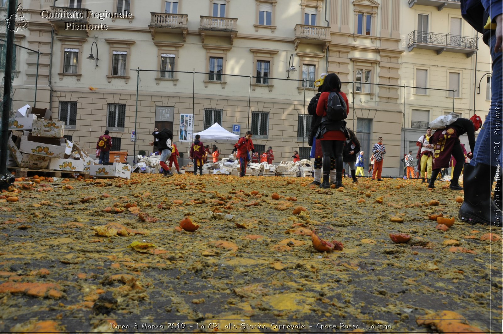 Ivrea 3 Marzo 2019 - La CRI allo Storico Carnevale - Croce Rossa Italiana - Comitato Regionale del Piemonte