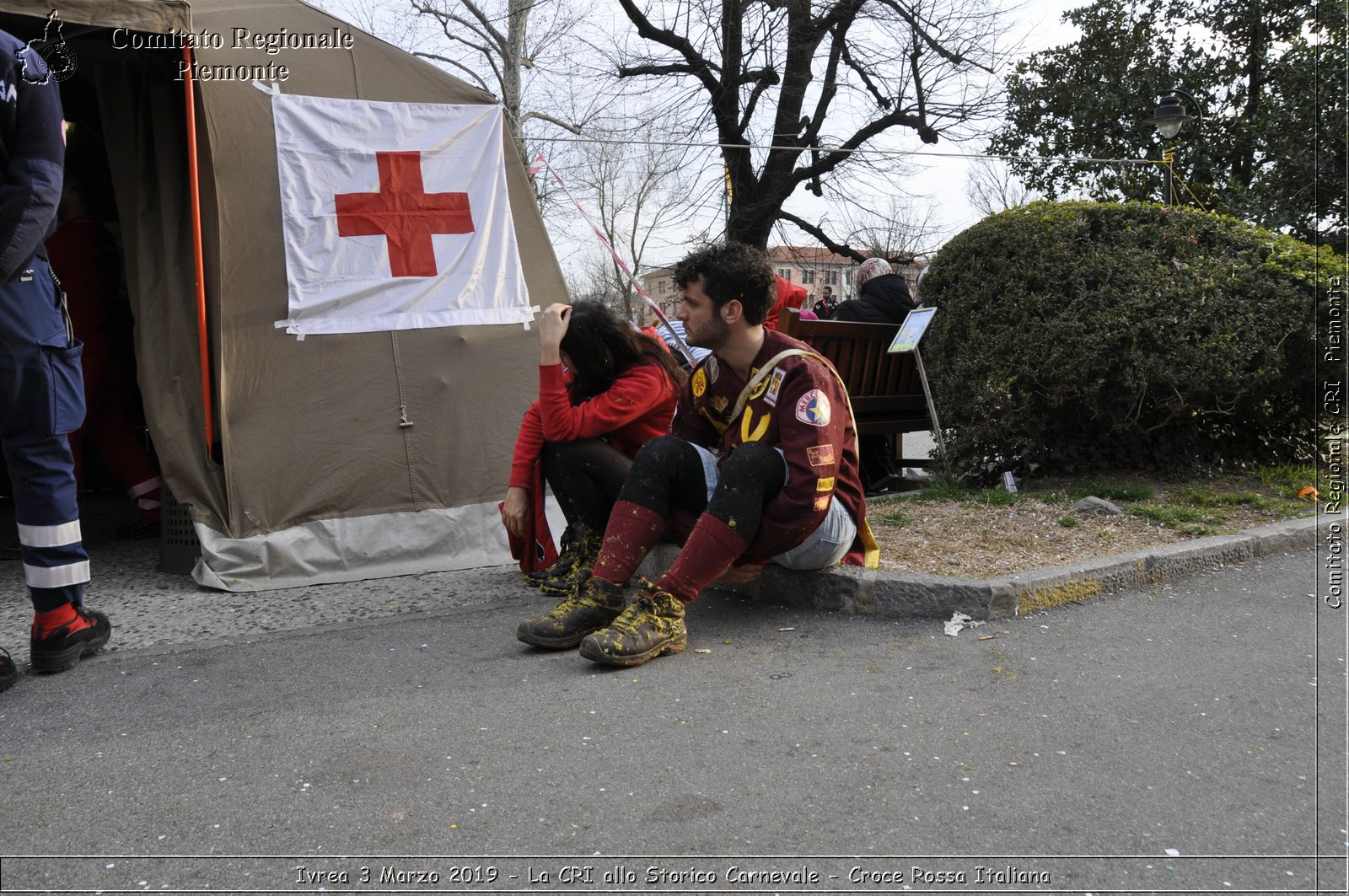 Ivrea 3 Marzo 2019 - La CRI allo Storico Carnevale - Croce Rossa Italiana - Comitato Regionale del Piemonte