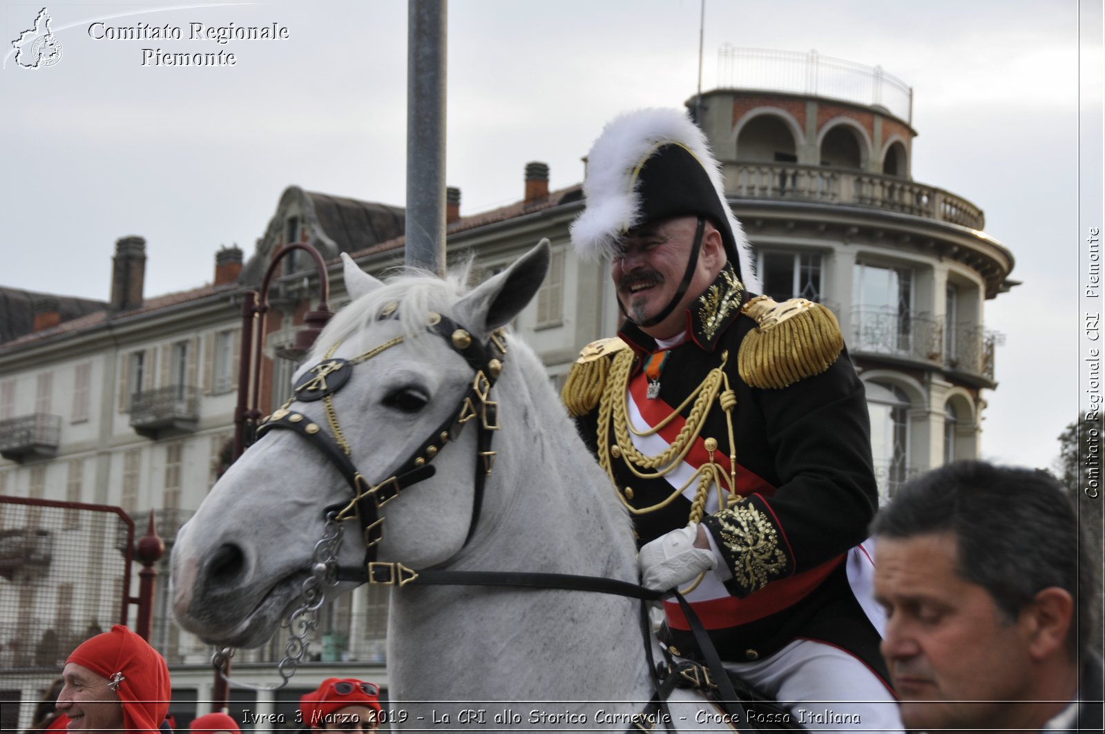 Ivrea 3 Marzo 2019 - La CRI allo Storico Carnevale - Croce Rossa Italiana - Comitato Regionale del Piemonte