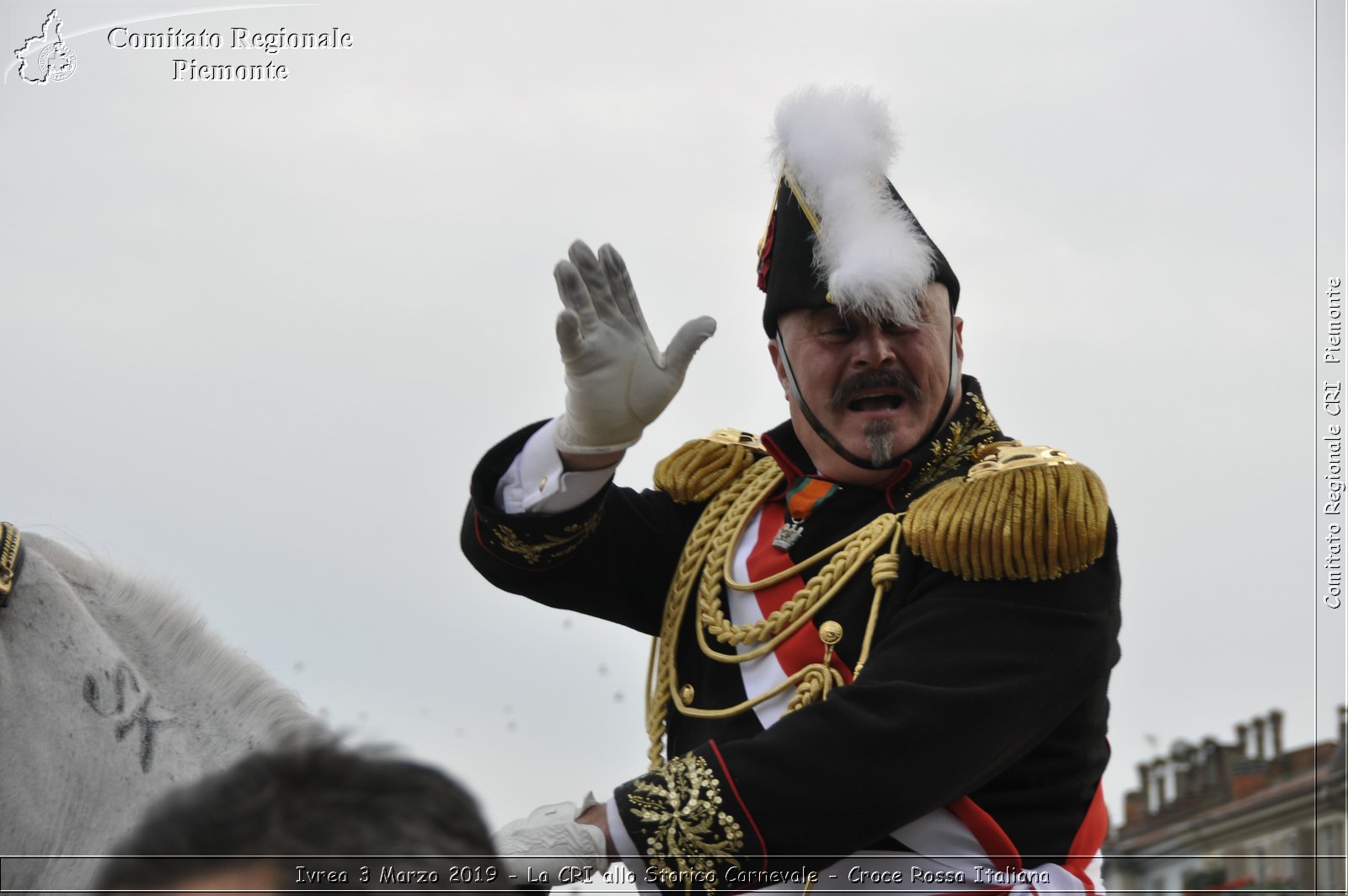 Ivrea 3 Marzo 2019 - La CRI allo Storico Carnevale - Croce Rossa Italiana - Comitato Regionale del Piemonte