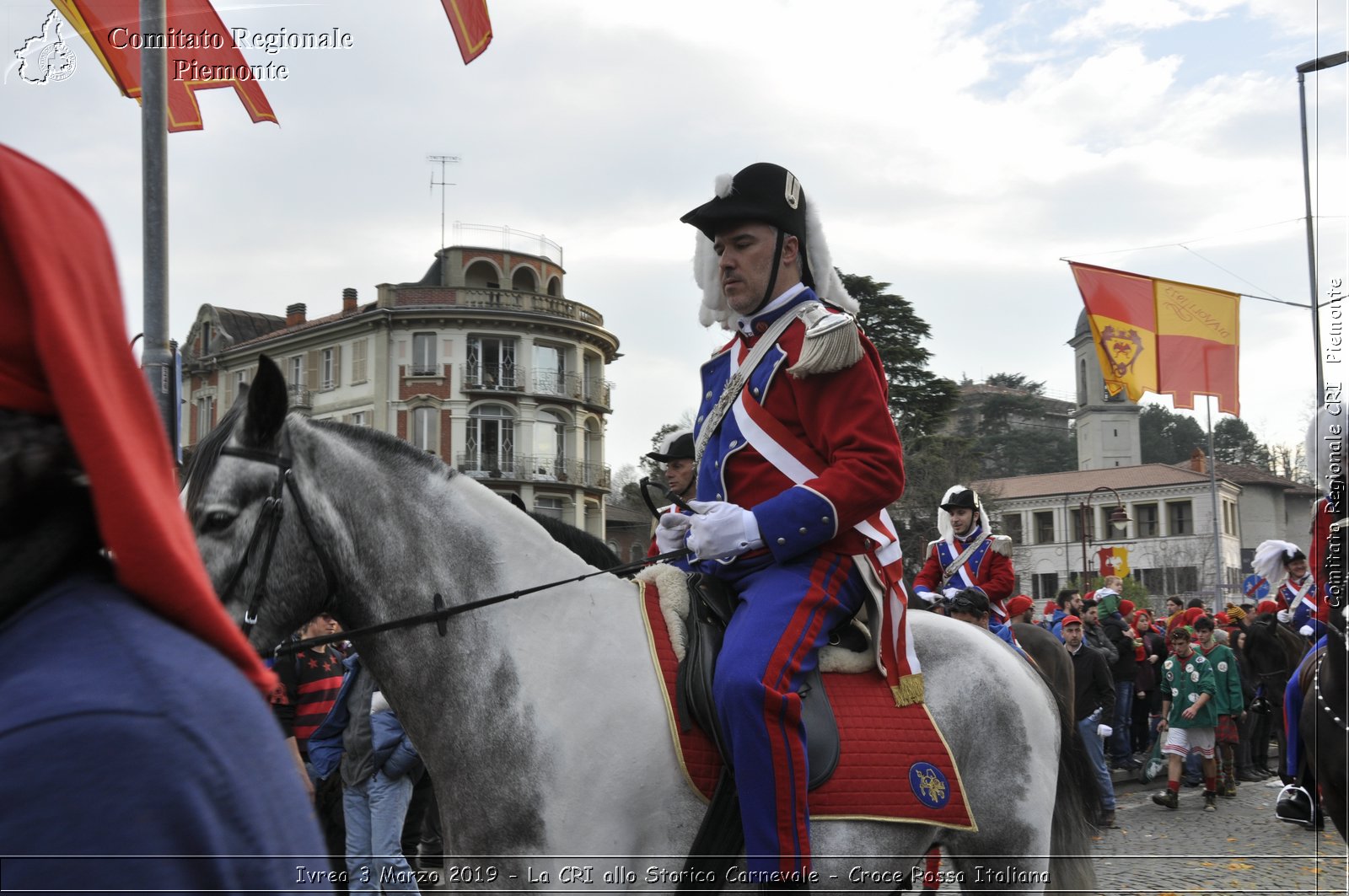 Ivrea 3 Marzo 2019 - La CRI allo Storico Carnevale - Croce Rossa Italiana - Comitato Regionale del Piemonte