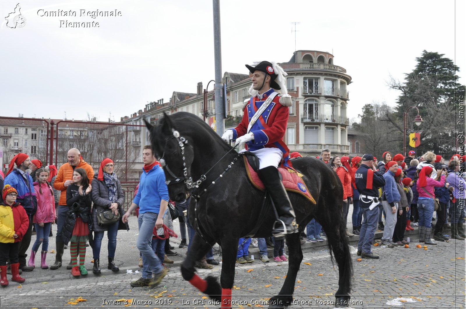 Ivrea 3 Marzo 2019 - La CRI allo Storico Carnevale - Croce Rossa Italiana - Comitato Regionale del Piemonte