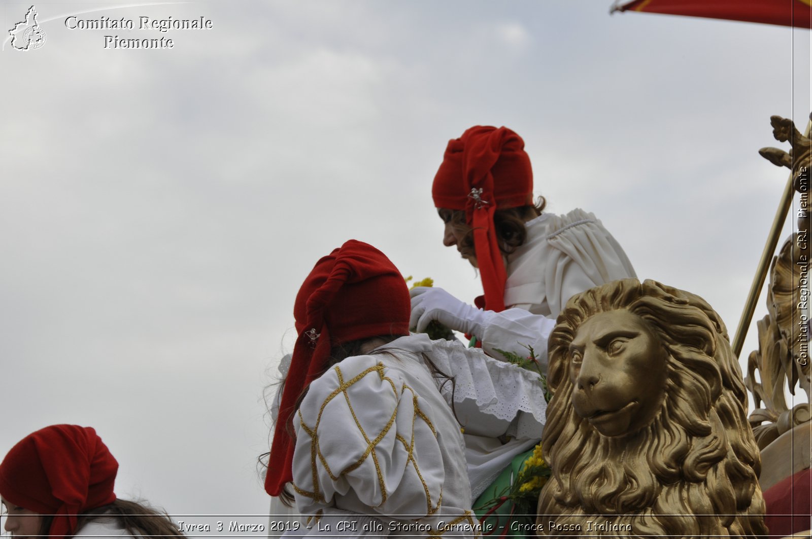 Ivrea 3 Marzo 2019 - La CRI allo Storico Carnevale - Croce Rossa Italiana - Comitato Regionale del Piemonte