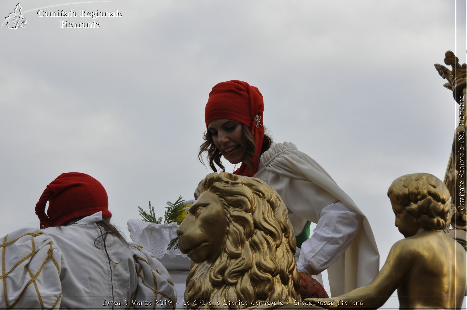 Ivrea 3 Marzo 2019 - La CRI allo Storico Carnevale - Croce Rossa Italiana - Comitato Regionale del Piemonte