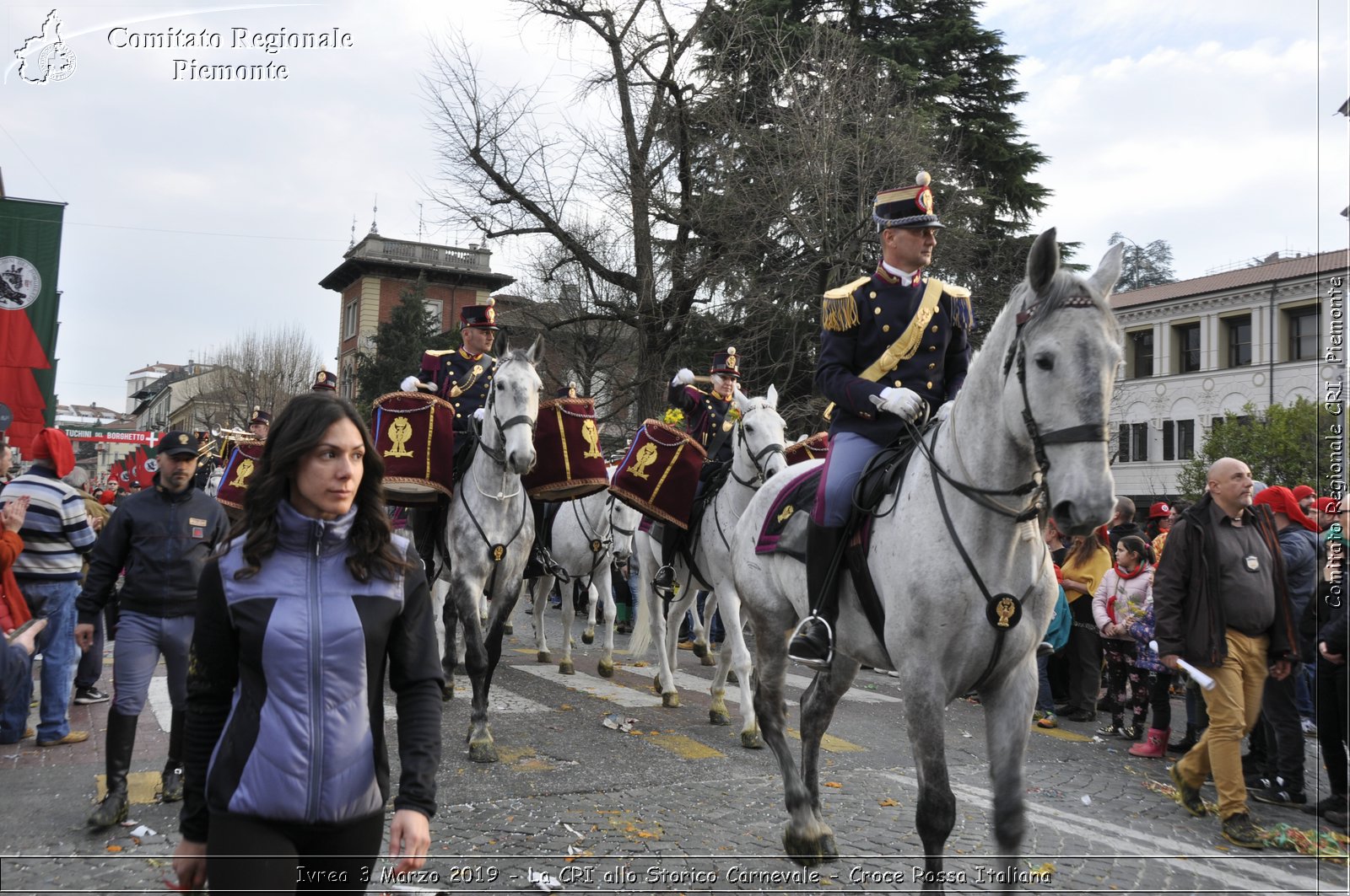 Ivrea 3 Marzo 2019 - La CRI allo Storico Carnevale - Croce Rossa Italiana - Comitato Regionale del Piemonte