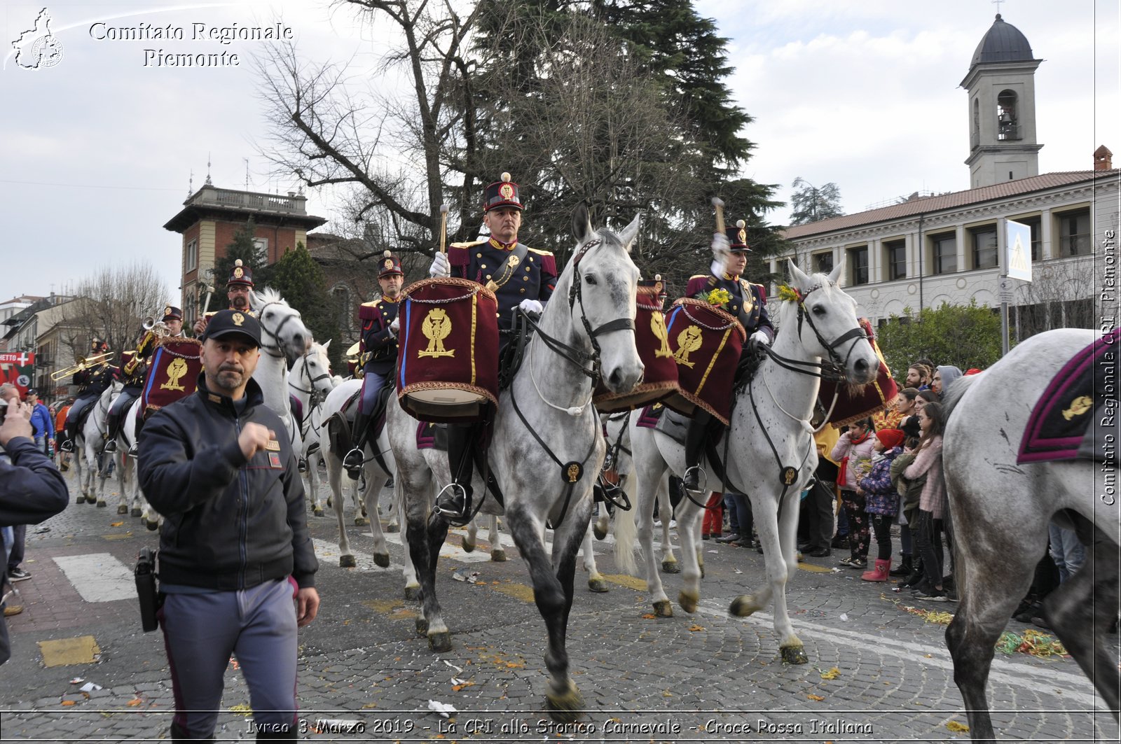 Ivrea 3 Marzo 2019 - La CRI allo Storico Carnevale - Croce Rossa Italiana - Comitato Regionale del Piemonte