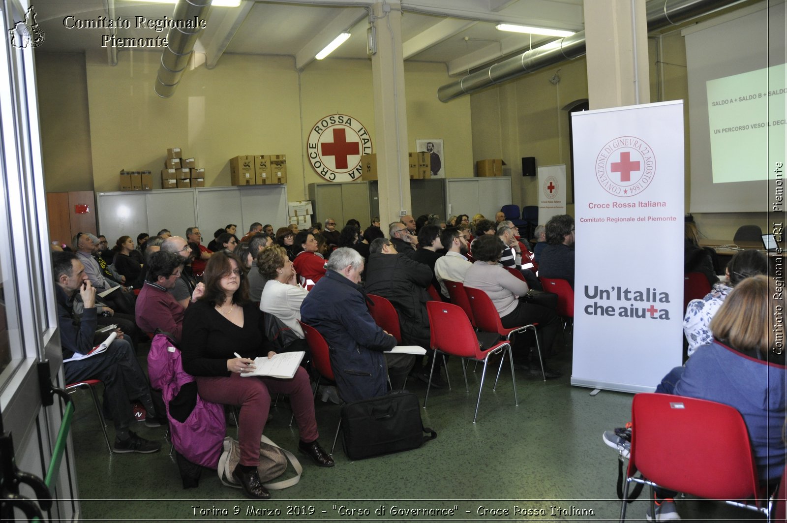 Torino 9 Marzo 2019 - "Corso di Governance" - Croce Rossa Italiana - Comitato Regionale del Piemonte