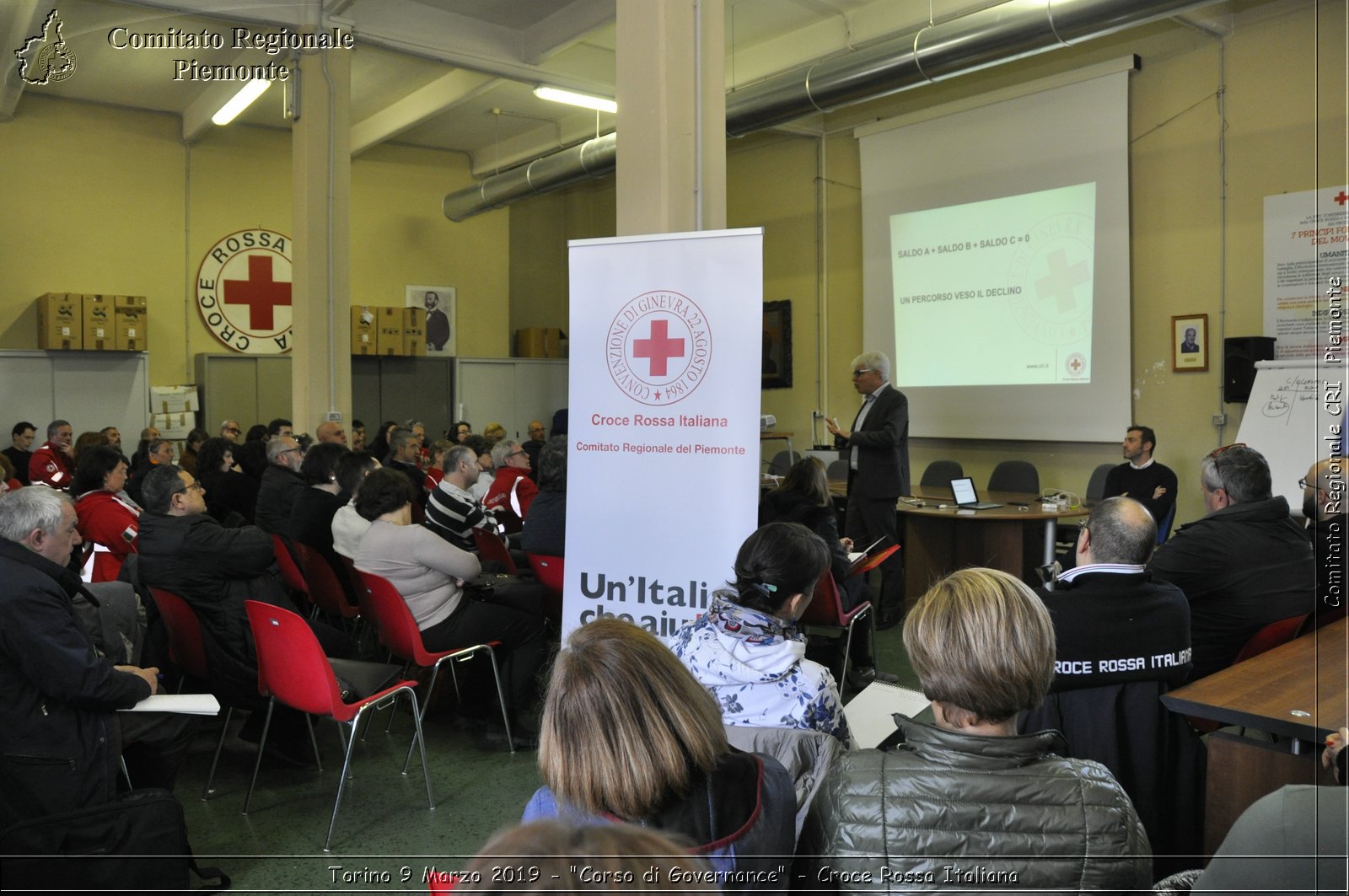 Torino 9 Marzo 2019 - "Corso di Governance" - Croce Rossa Italiana - Comitato Regionale del Piemonte