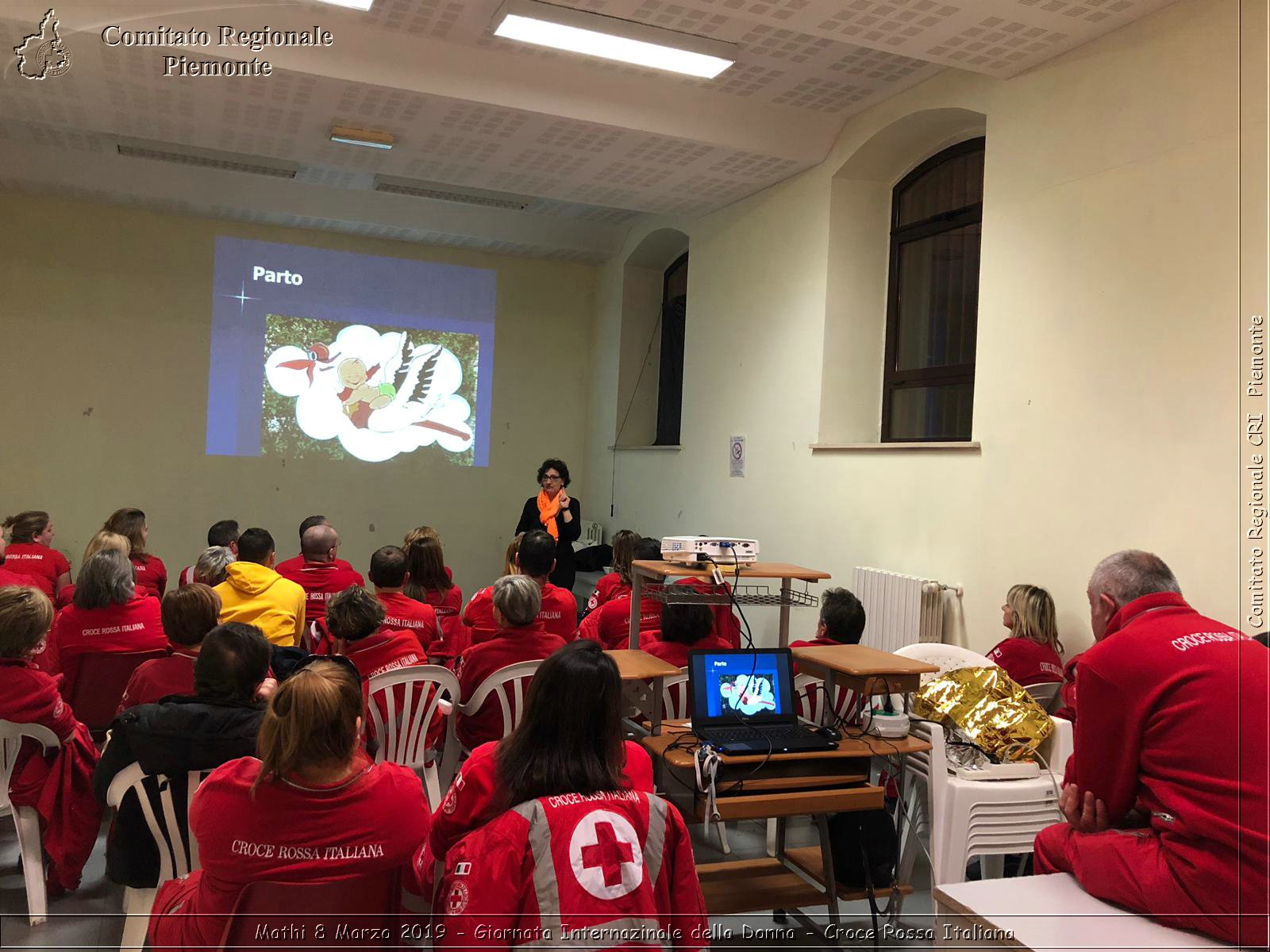 Mathi 8 Marzo 2019 - Giornata Internazionale della Donna - Croce Rossa Italiana - Comitato Regionale del Piemonte